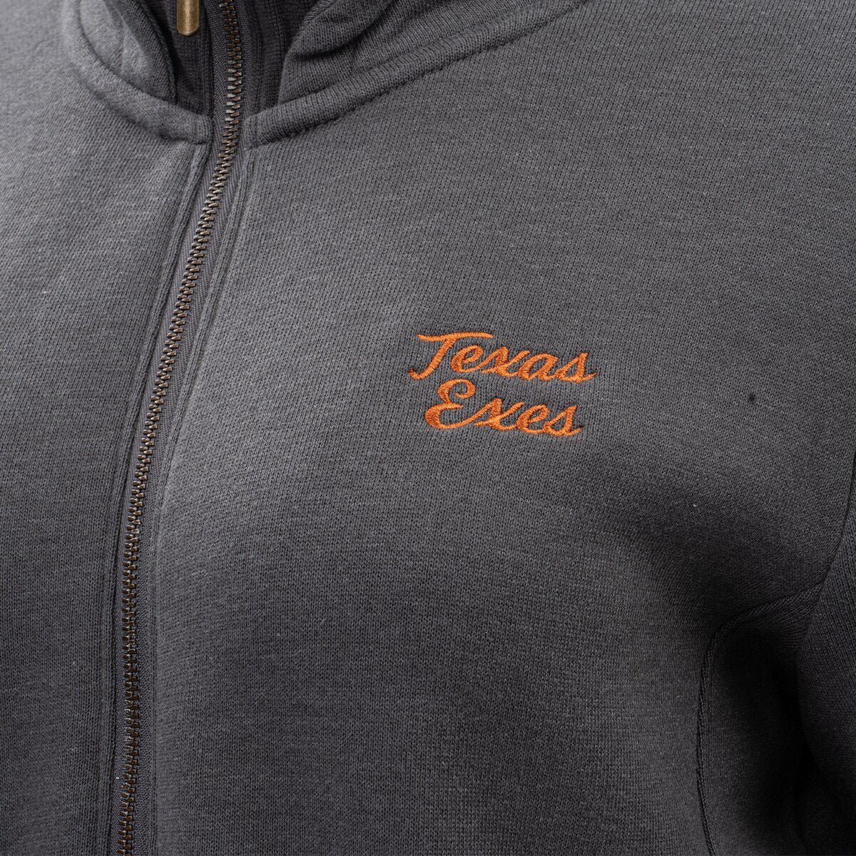 Texas Exes Relaxed Luxe Full Zip Jacket