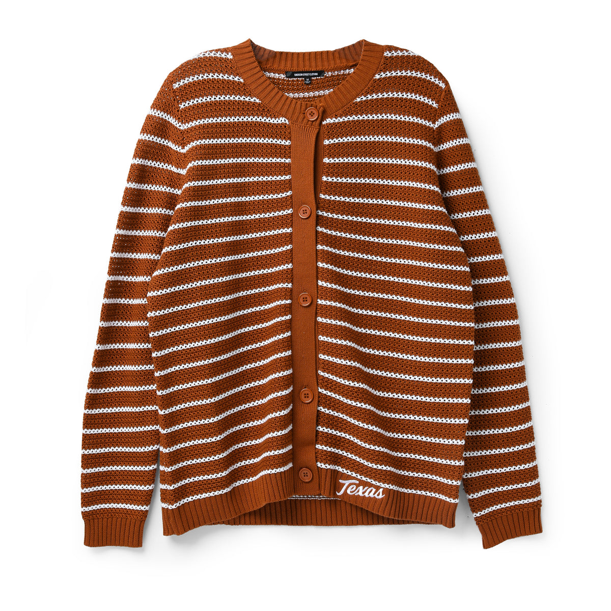 Texas Longhorns Bourdeaux Knit Cardigan