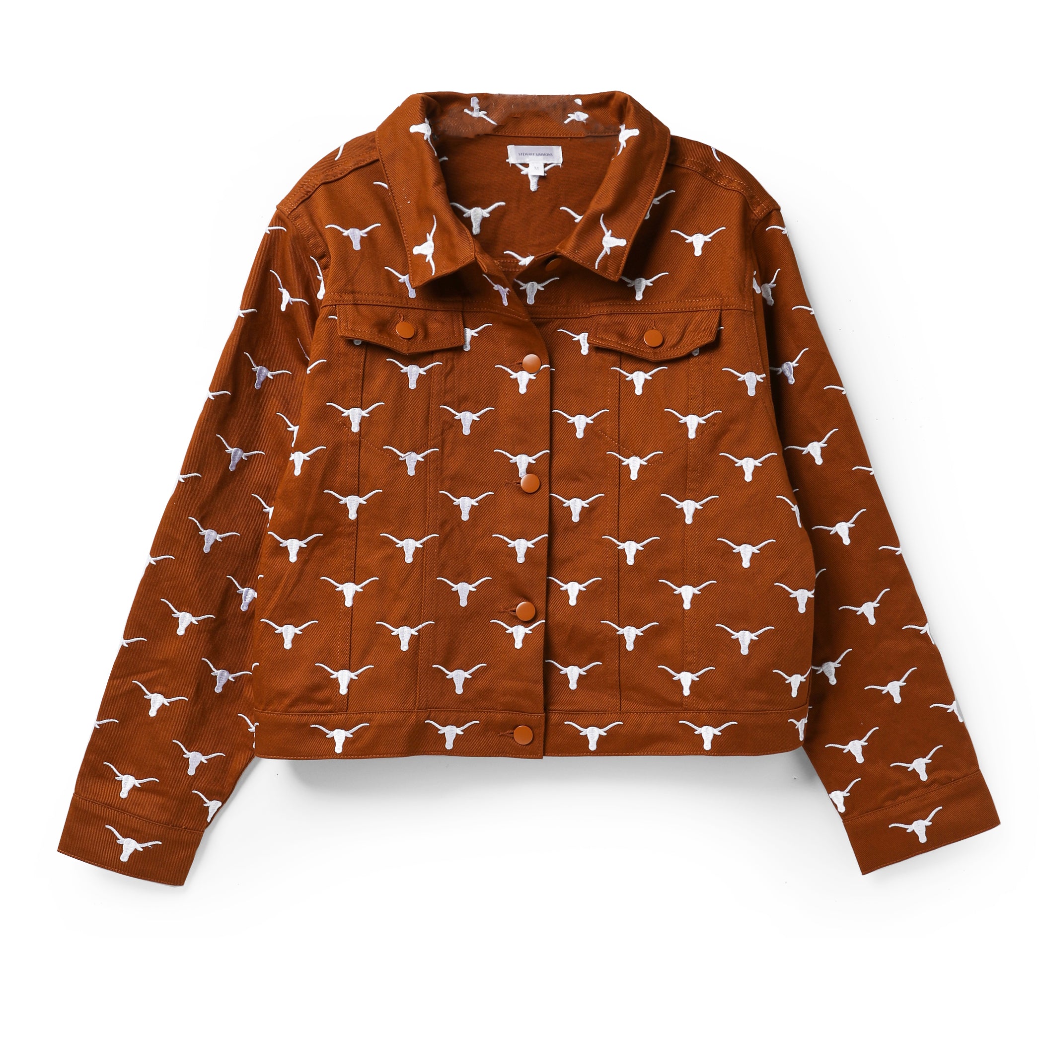 Stewart Simmons Texas Longhorns Tailgate Twill Logo Jacket