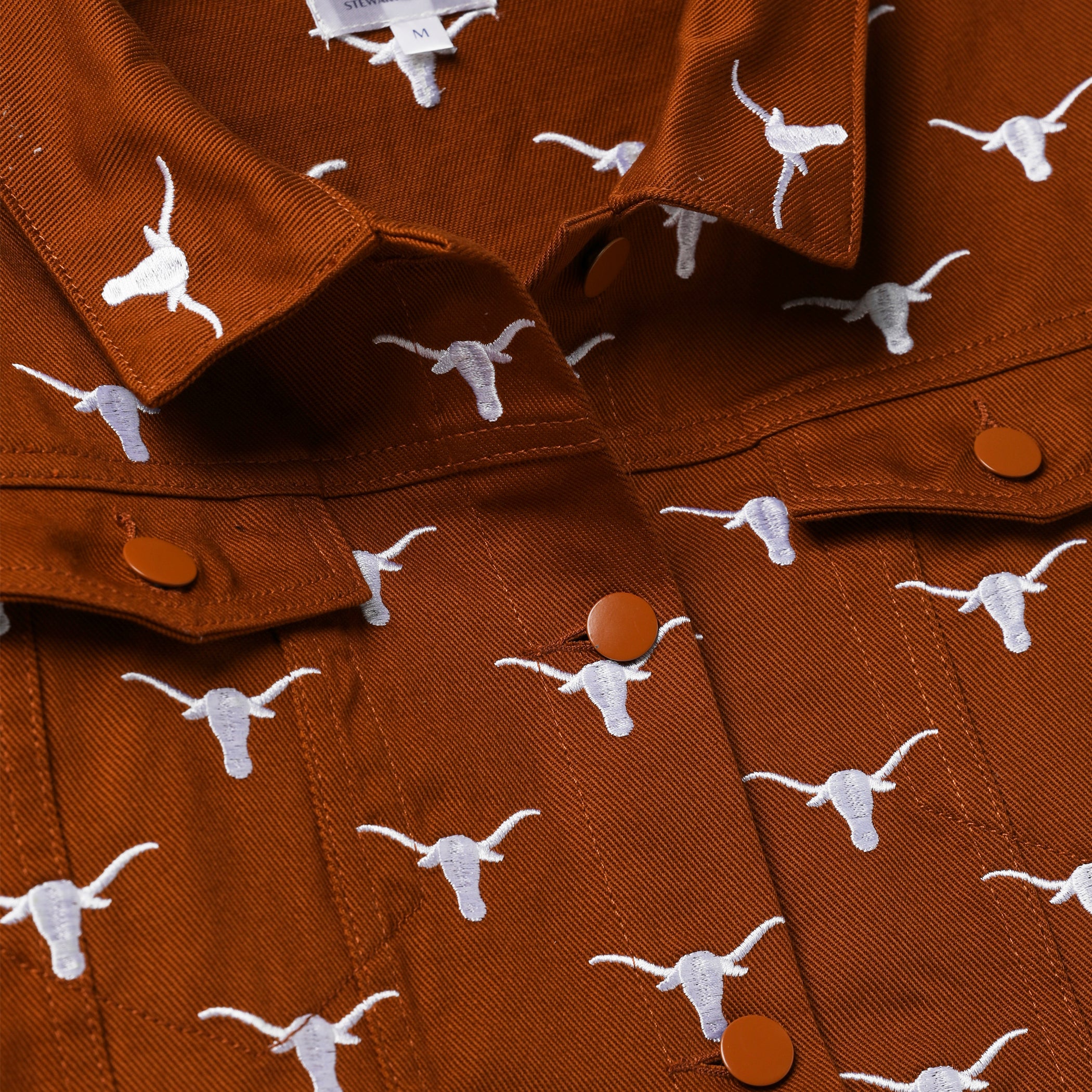 Stewart Simmons Texas Longhorns Tailgate Twill Logo Jacket
