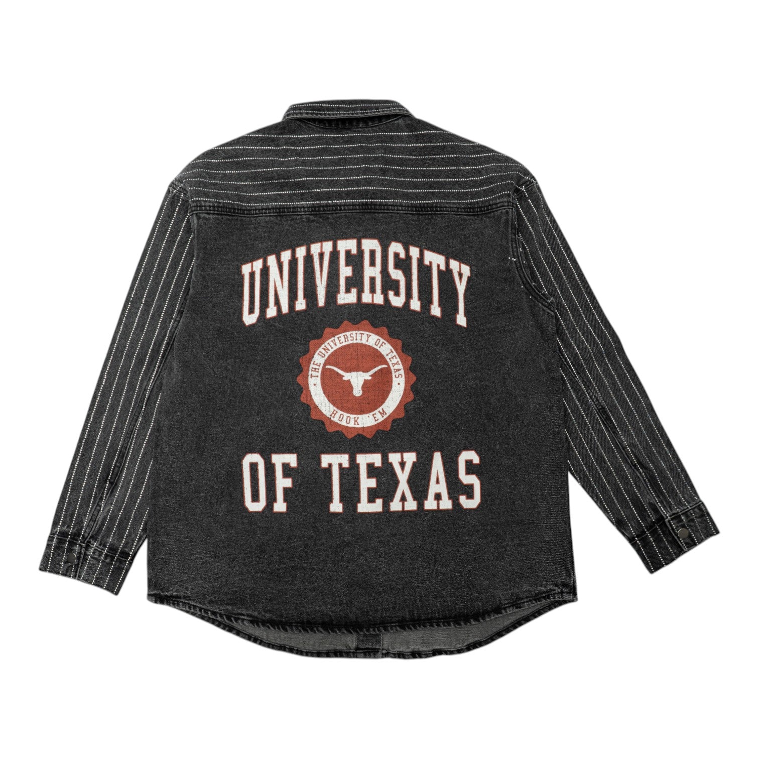 Texas Longhorns Instant Replay Rhinestone Denim Jacket