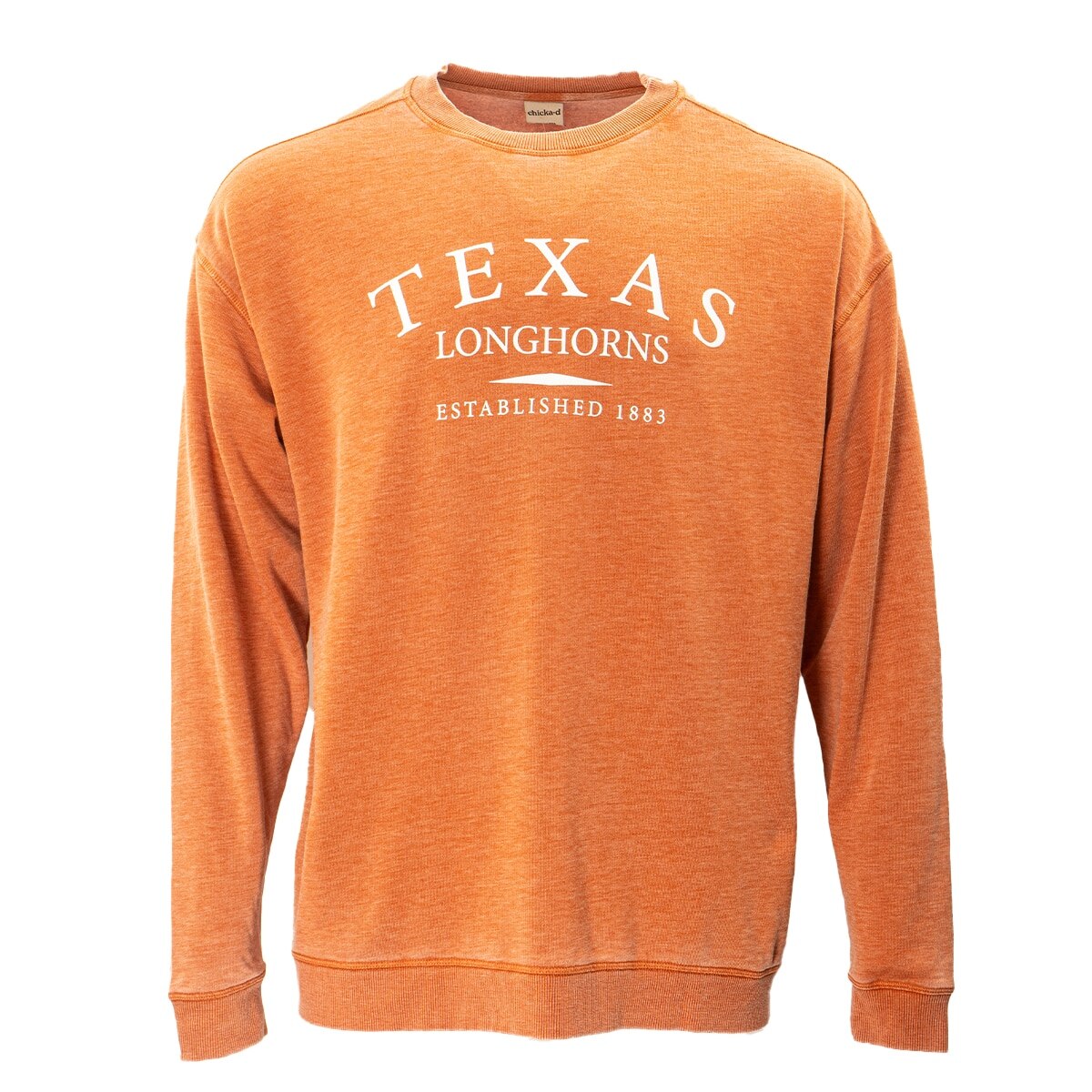 Chicka-D Texas Longhorns Campus Crew Sweatshirt