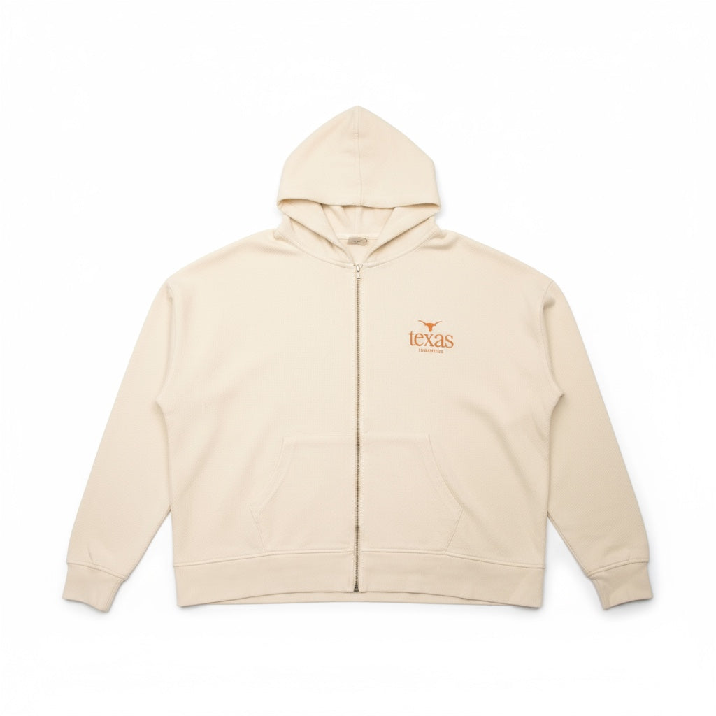 Chicka-D Texas Longhorns French Terry Zip-Up
