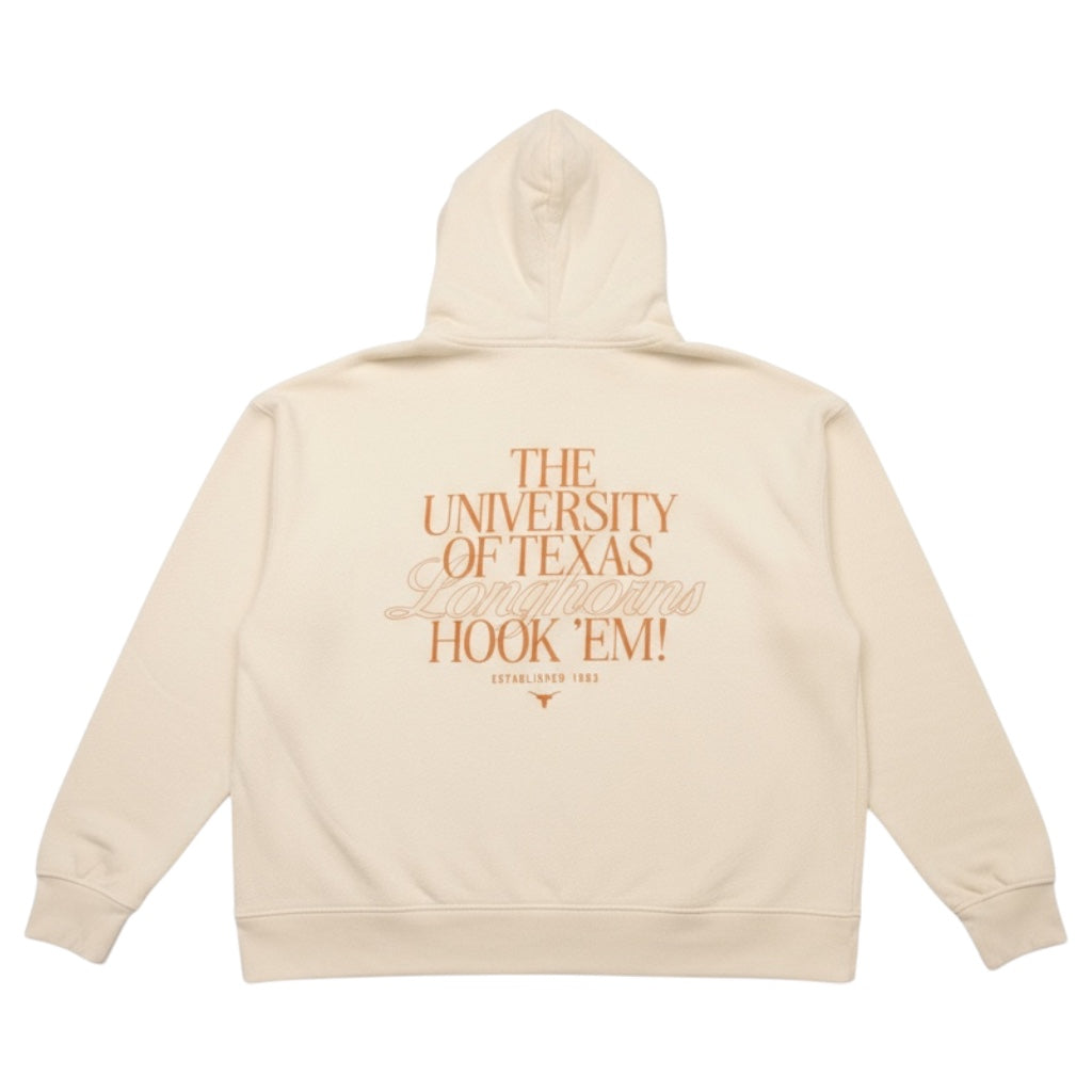 Chicka-D Texas Longhorns French Terry Zip-Up