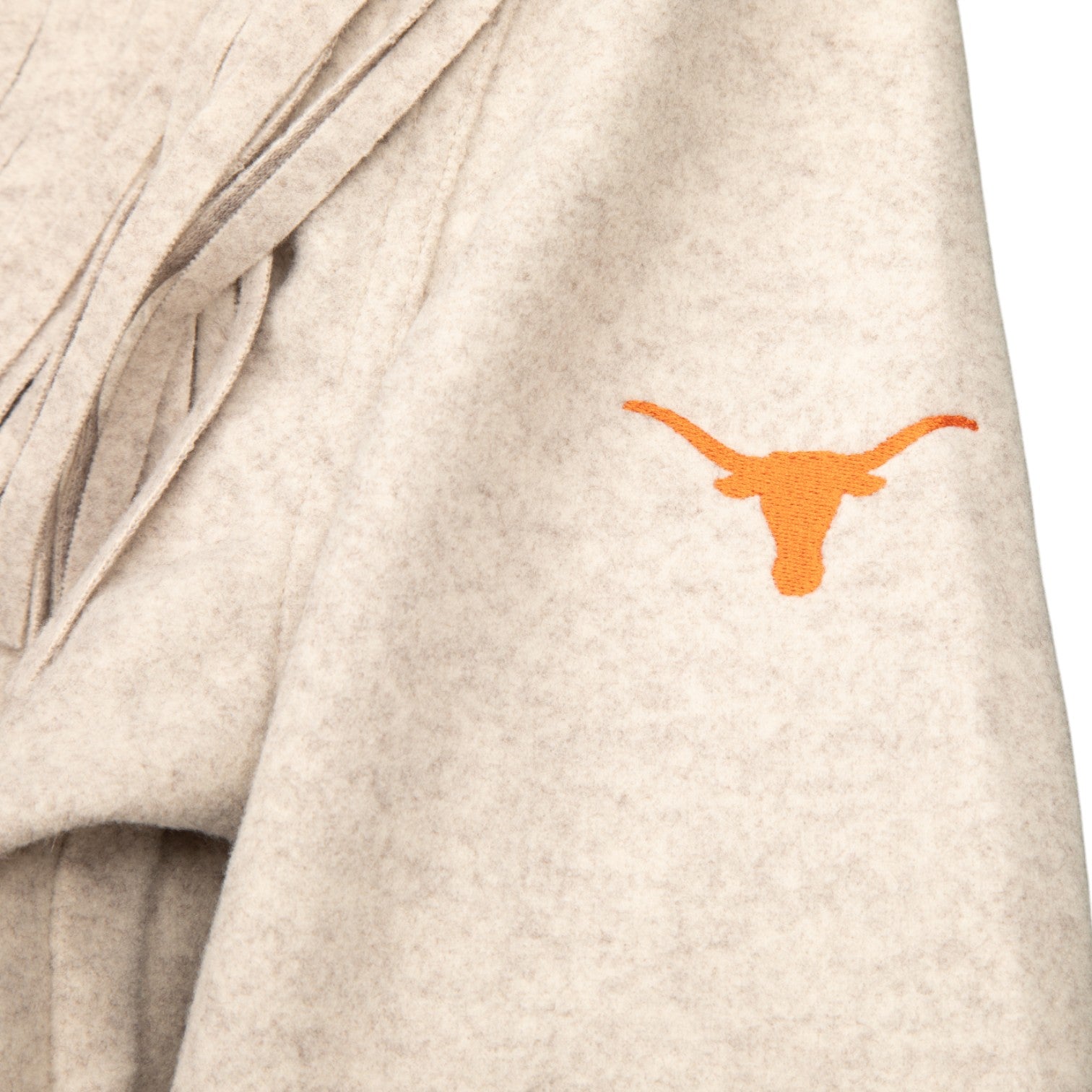 Texas Longhorns Arley Fringed Solid Jacket