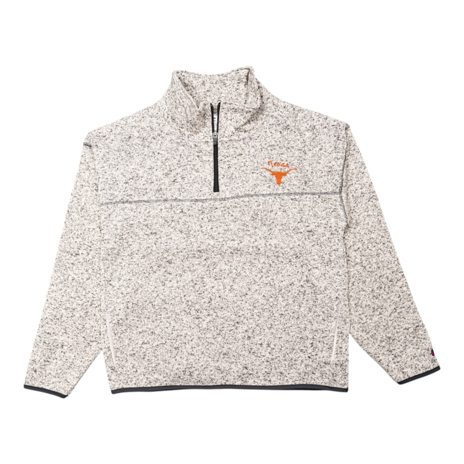 Champion Texas Longhorns Stadium Arctic 1/4 Zip Fleece