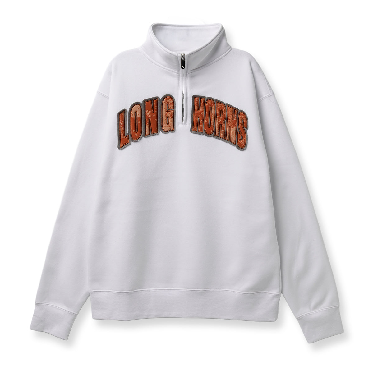ZooZatZ Texas Longhorns Bandana Longhorn Quarter Zip