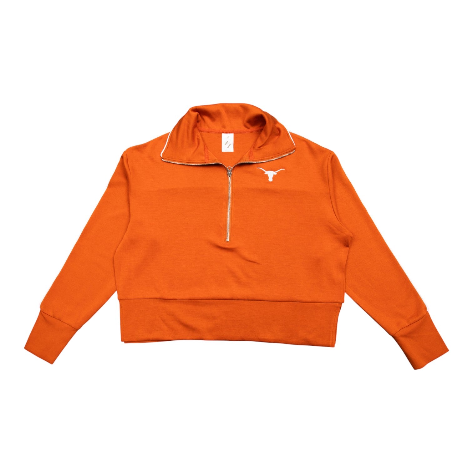ZooZatz Texas Longhorns Half-Zip Piping Sweatshirt