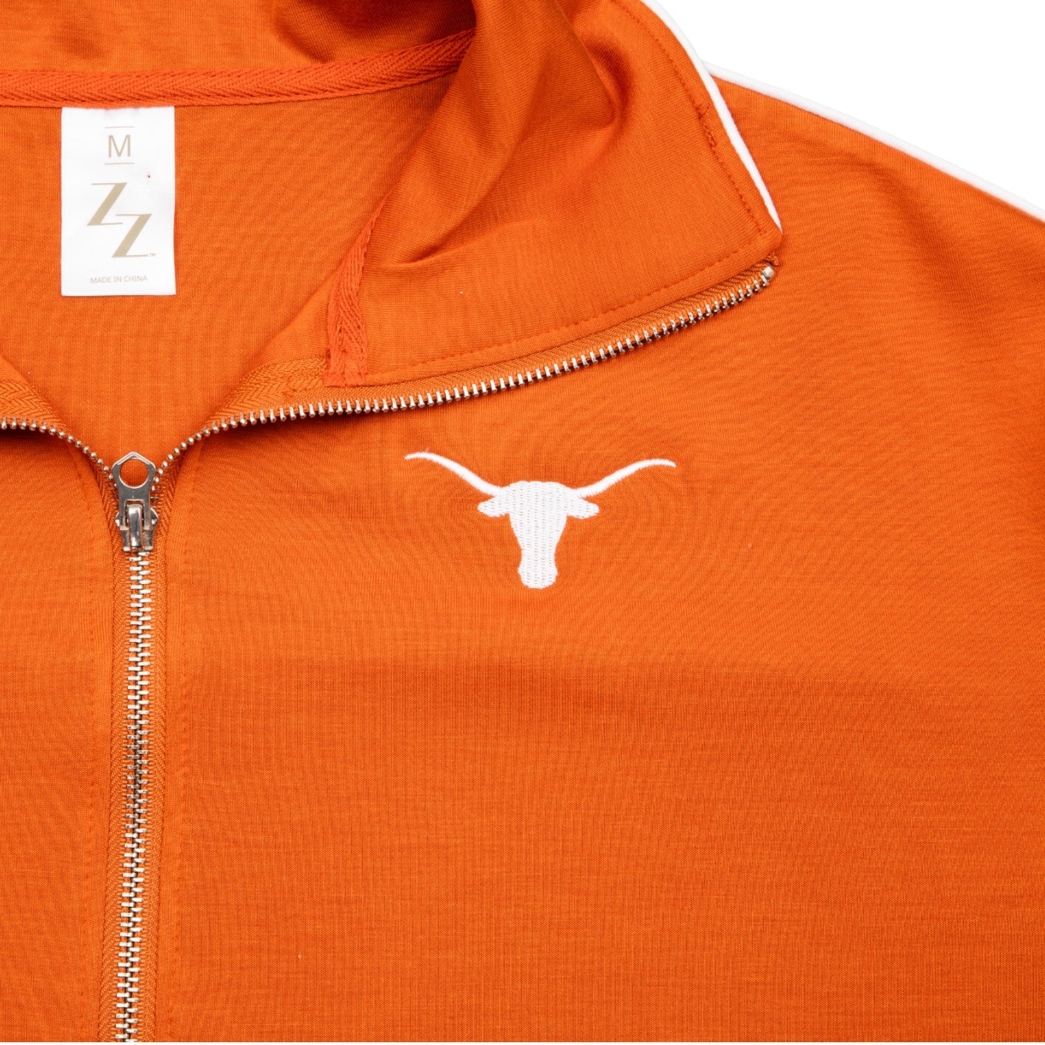 ZooZatz Texas Longhorns Half-Zip Piping Sweatshirt