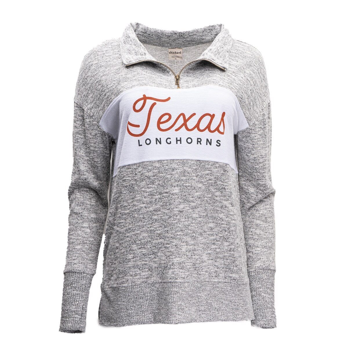 Chicka-D Texas Longhorns Cozy Fleece Quarter Zip