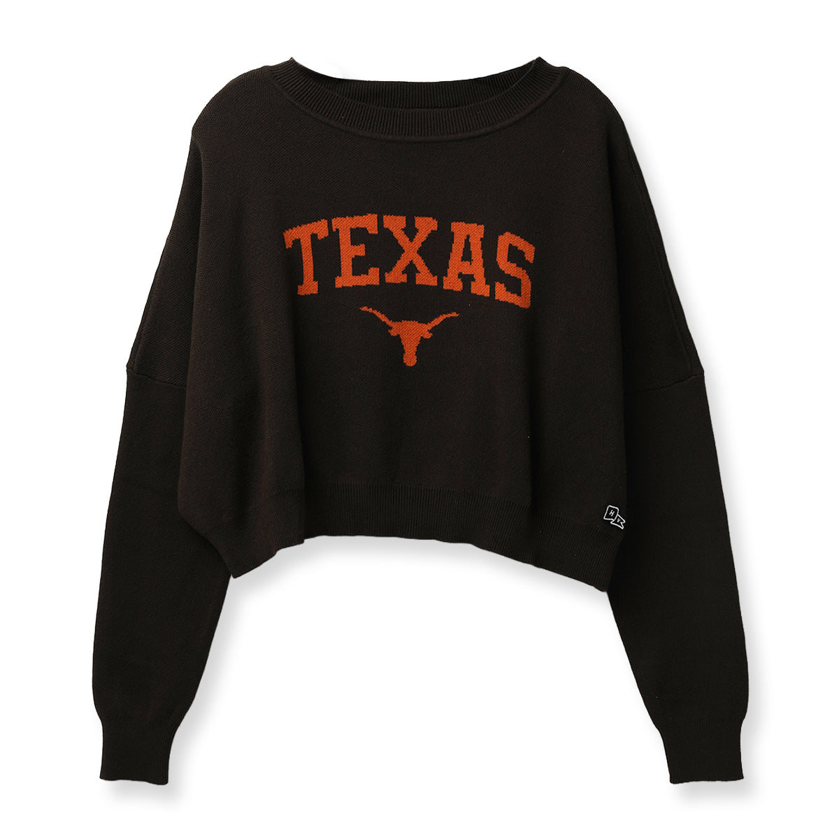 Hype and Vice Texas Longhorns Arch Texas Ivy Knit Sweater
