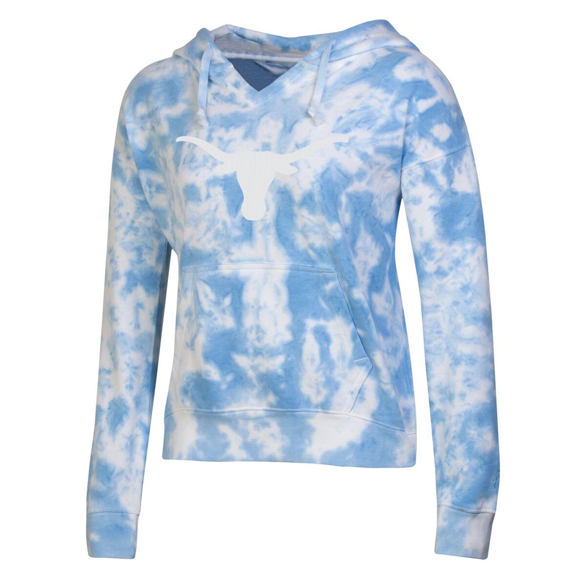 Texas Longhorns Big Cotton Tie Dye Pullover