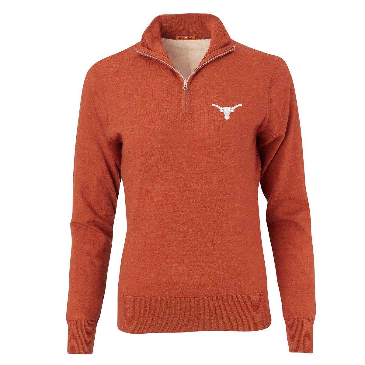 Forty Acres Texas Longhorns Chitown Merino Half Zip