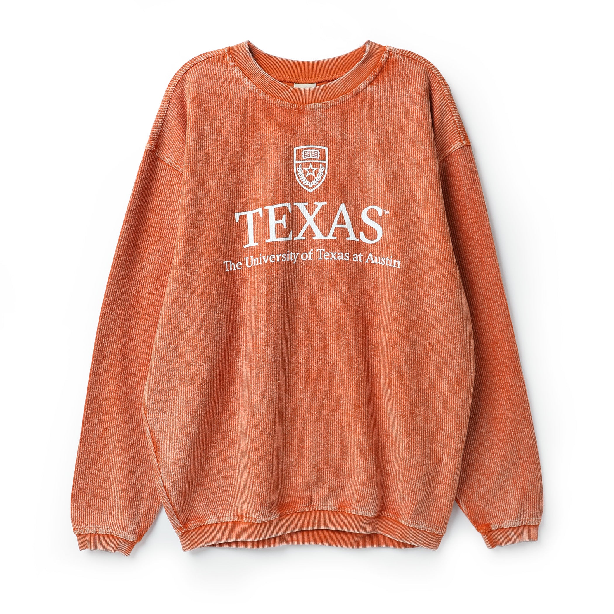 Chicka-D Texas University Seal Corded Sweatshirt