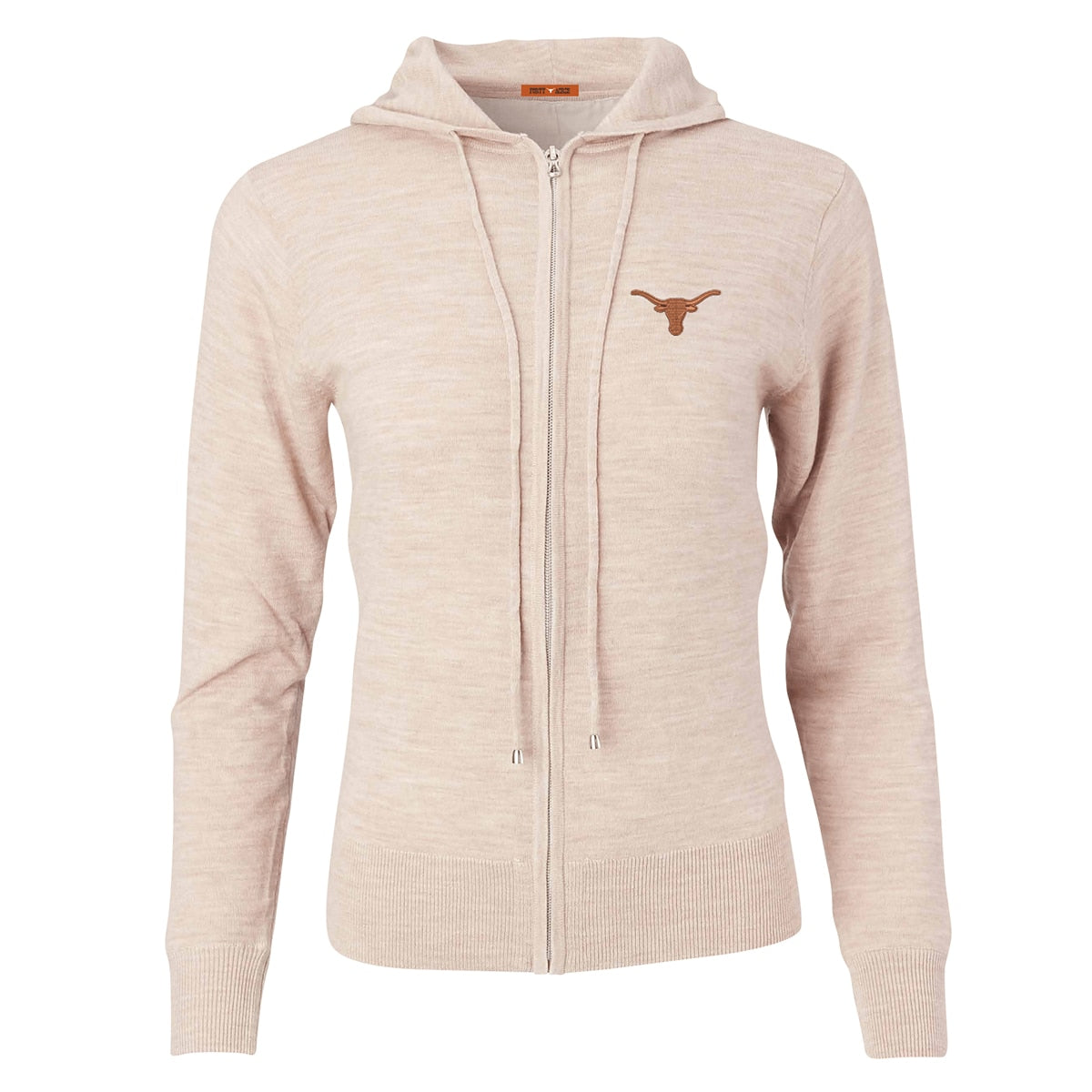 Forty Acres Texas Longhorns Chitown Merino Full Zip Hoodie