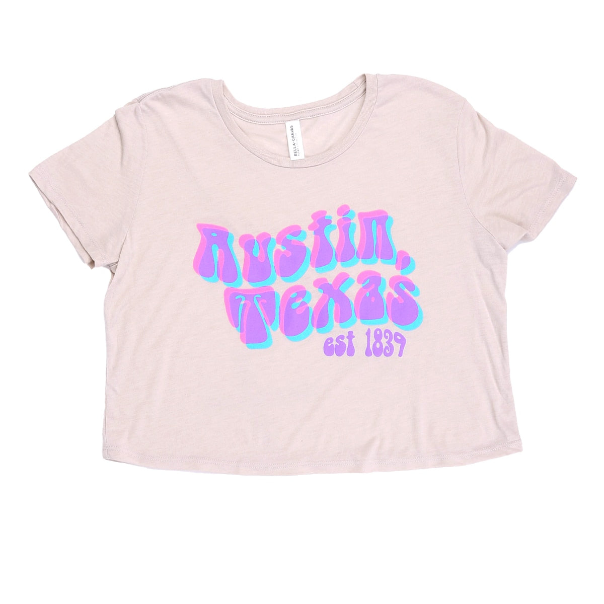 Austin Psychedelic Crop Top