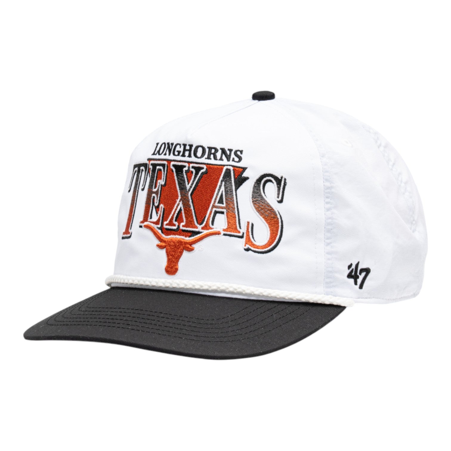 Texas Longhorns White Tribute ’47 Relaxed Fit Hitch Hat