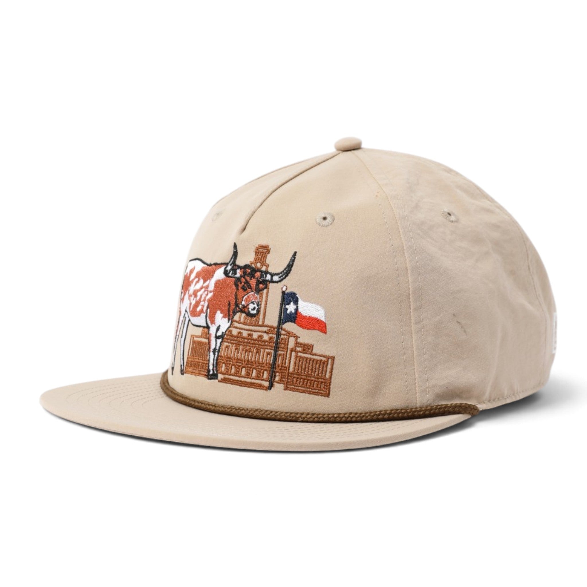 Texas Longhorns 5 Panel Snapback Patch Hat
