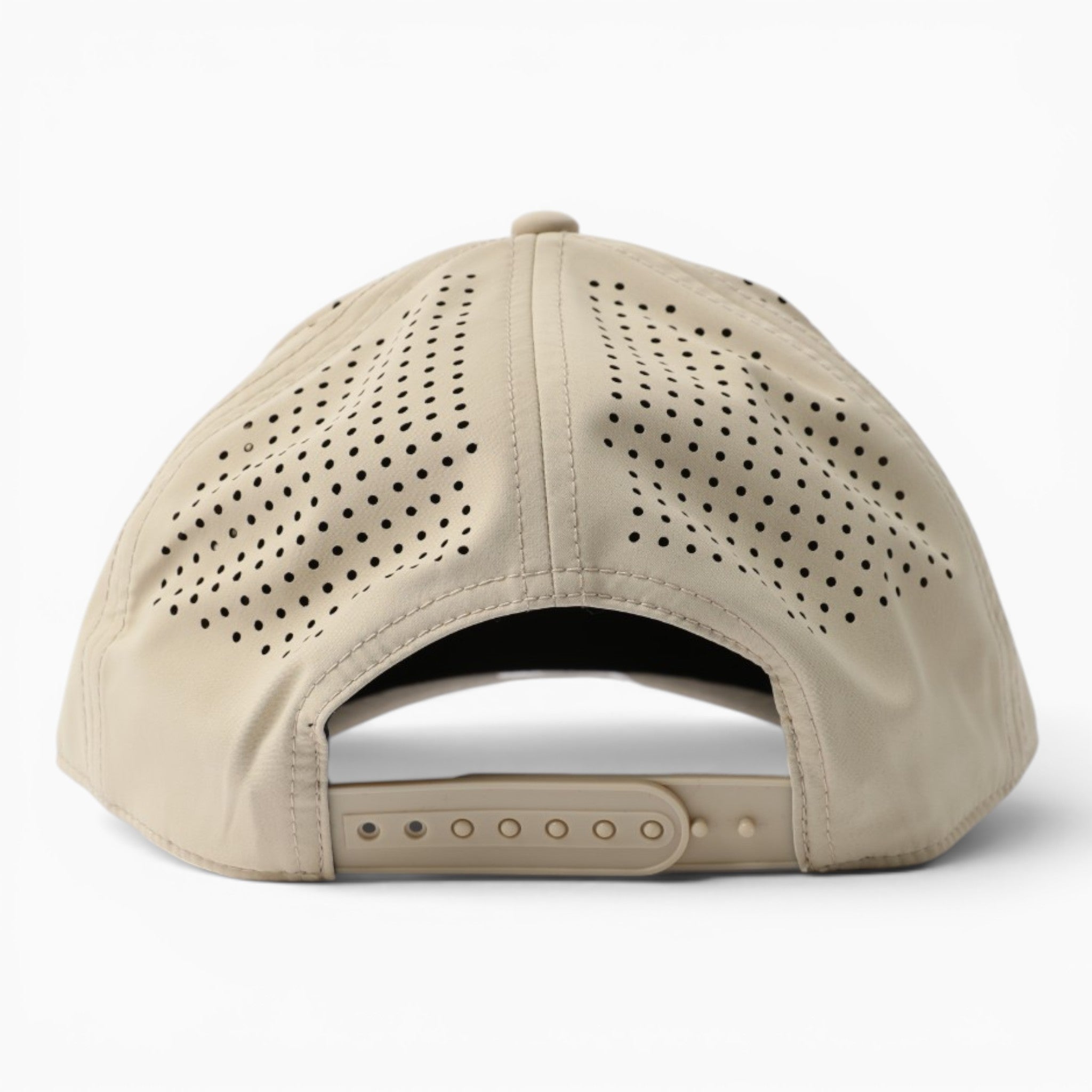 Texas Longhorns Curved 5 Panel Perforated Circle Patch Rope Hat