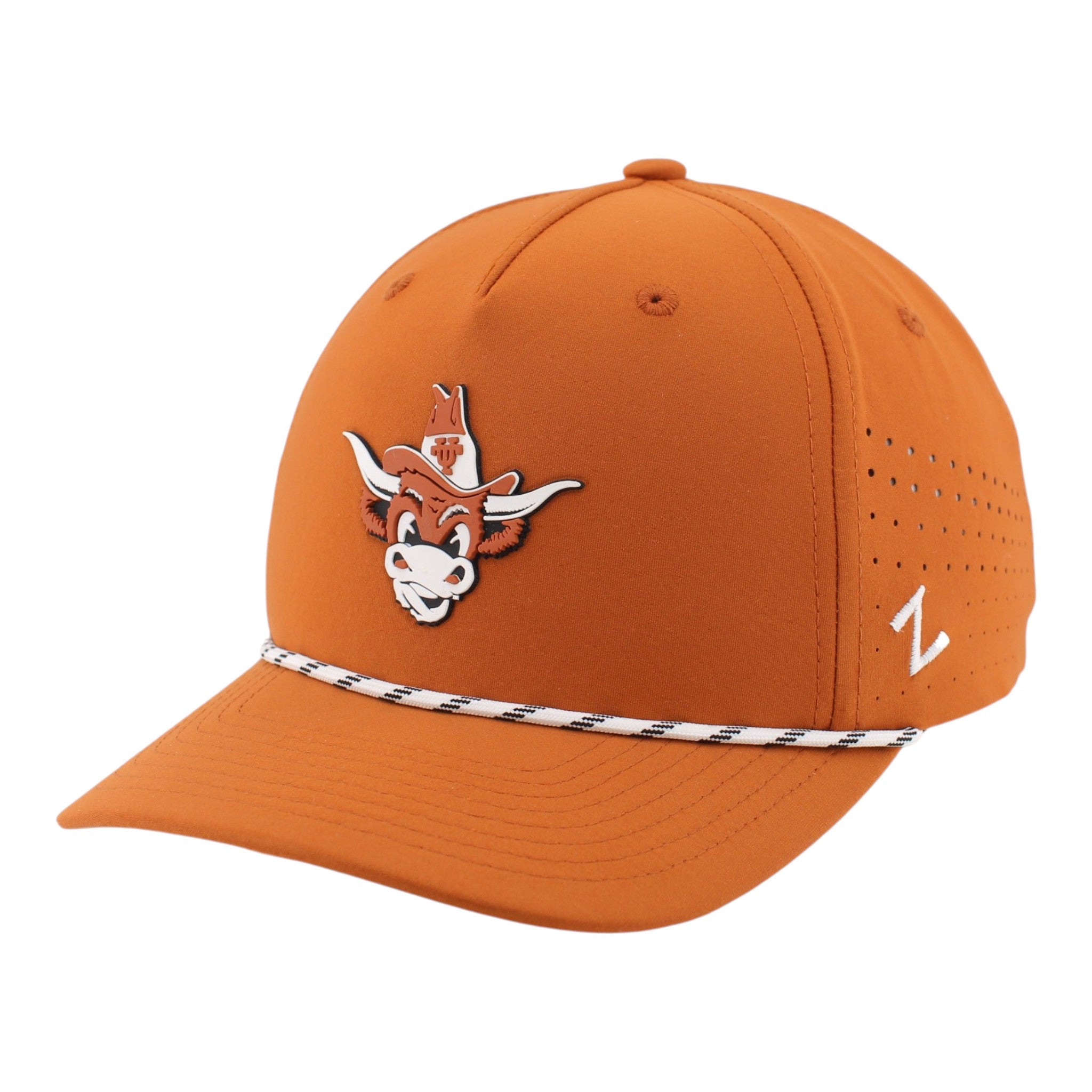 Texas Longhorns Birdie Perforated Vault Rubber Patch Hat