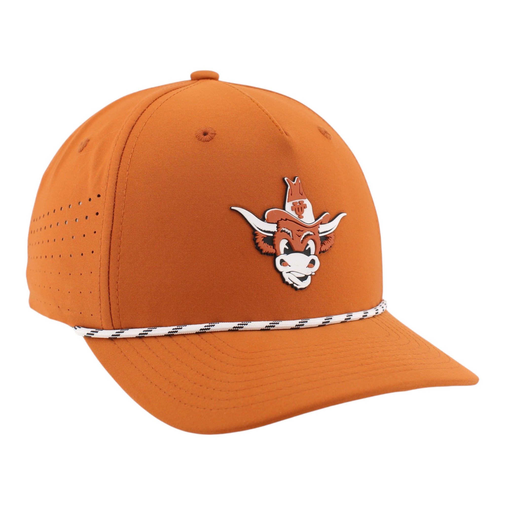 Texas Longhorns Birdie Perforated Vault Rubber Patch Hat