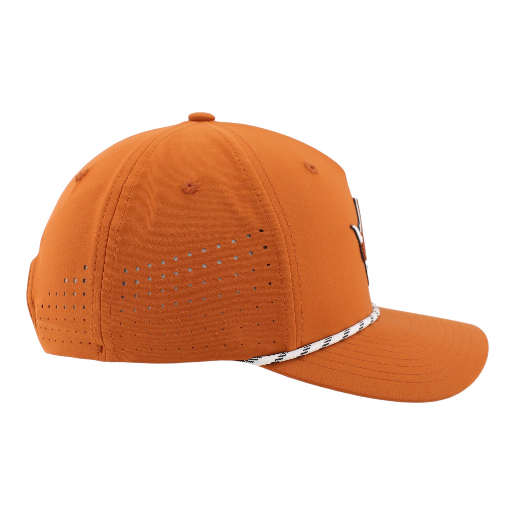 Texas Longhorns Birdie Perforated Vault Rubber Patch Hat