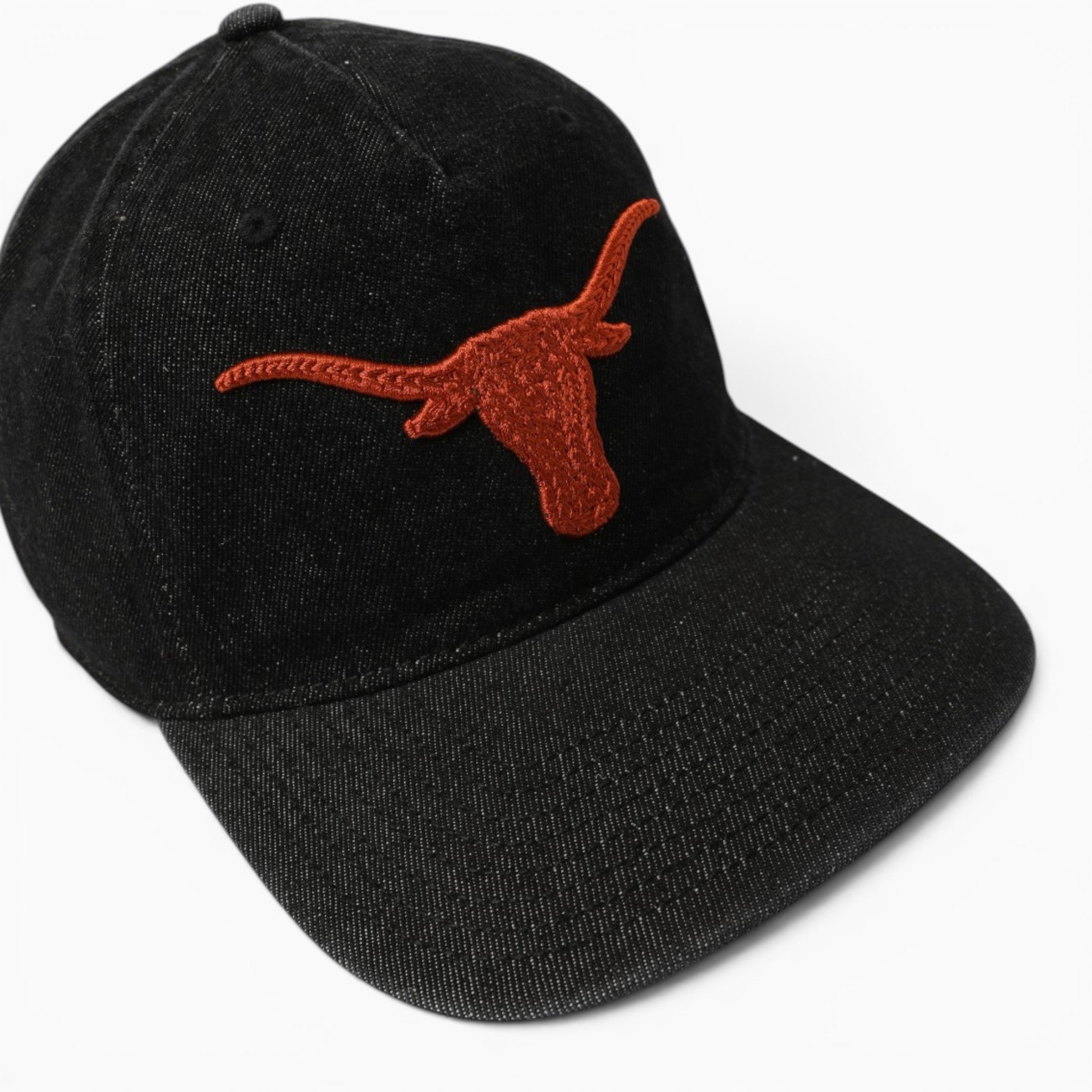 Texas Longhorns Denim Chain Stitch Hat