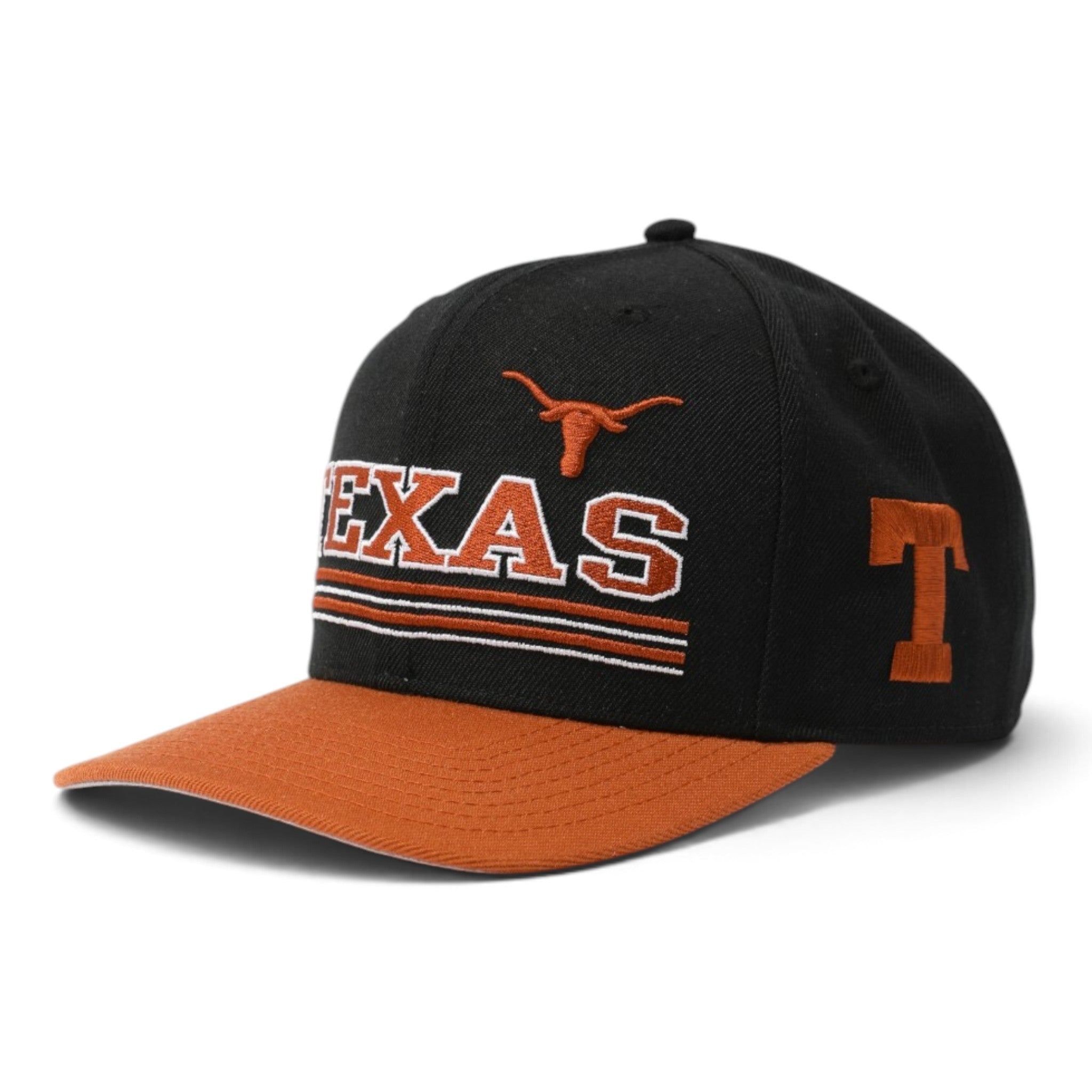 Mitchell & Ness Texas Longhorns Triple Check Hat