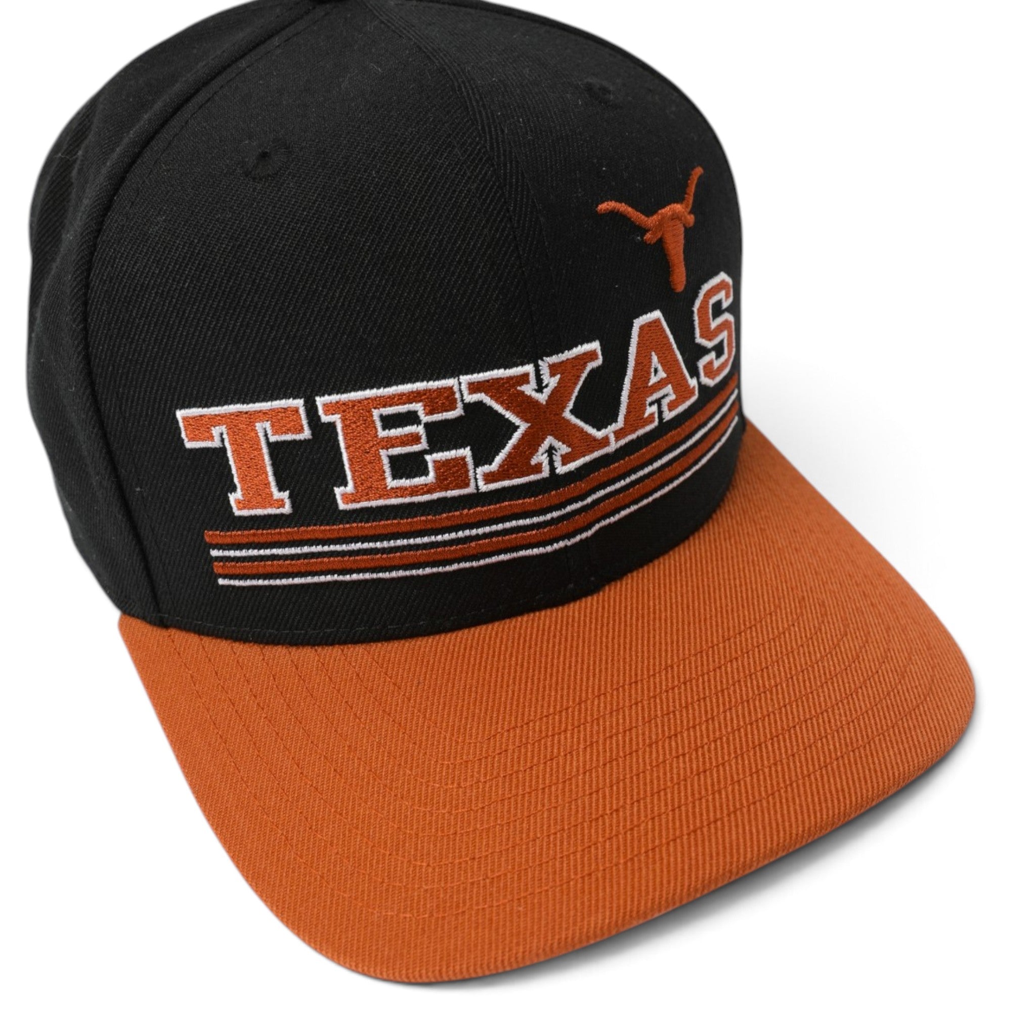 Mitchell & Ness Texas Longhorns Triple Check Hat
