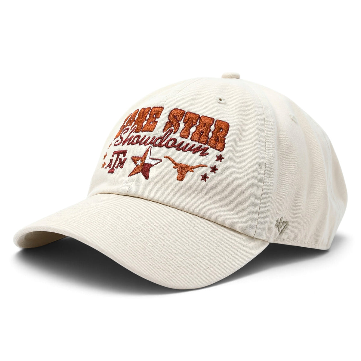 Lonestar Showdown Texas Longhorns vs Texas A&M Aggies '47 Clean Up Hat