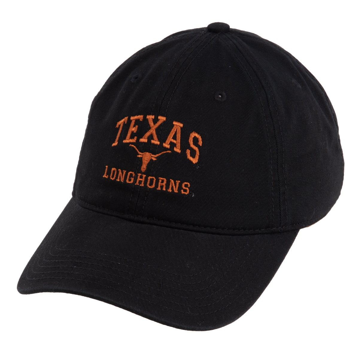 Texas Longhorns Arched EZA Relaxed Twill Adjustable Cap