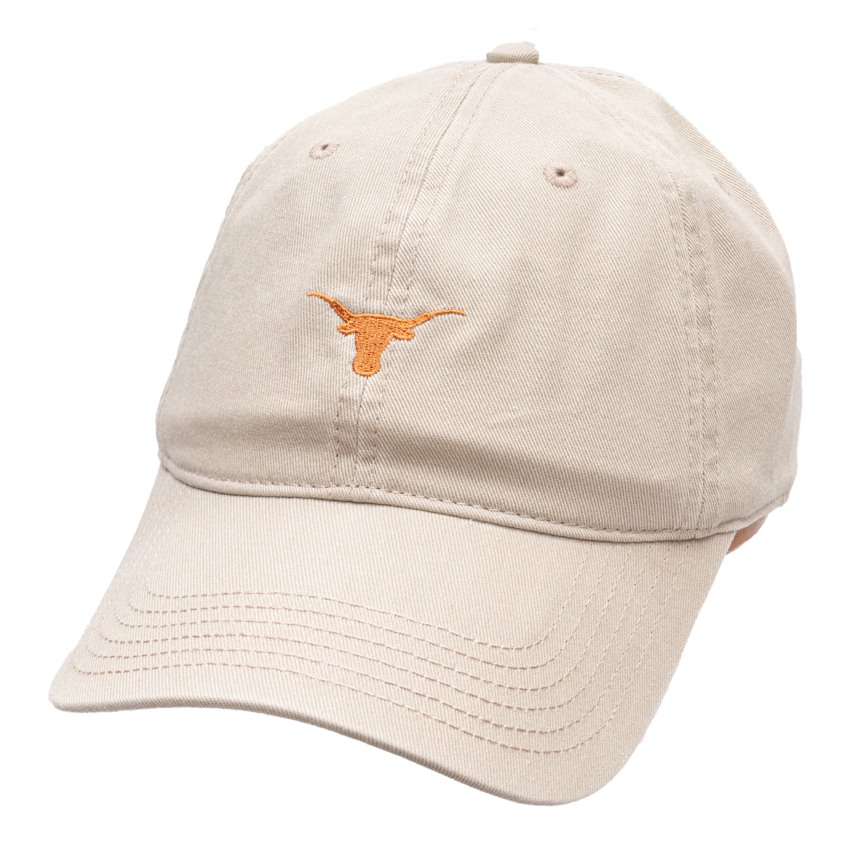 Texas Longhorns EZA Relaxed Twill Mini Embroidered Steer Head Cap