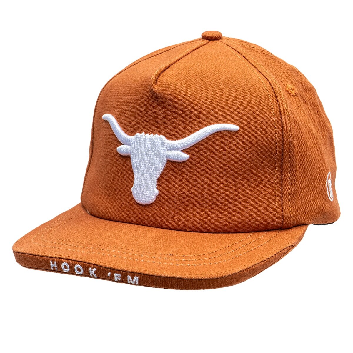 Dyme Lyfe Texas Longhorns Hook'Em Bill Snapback Hat
