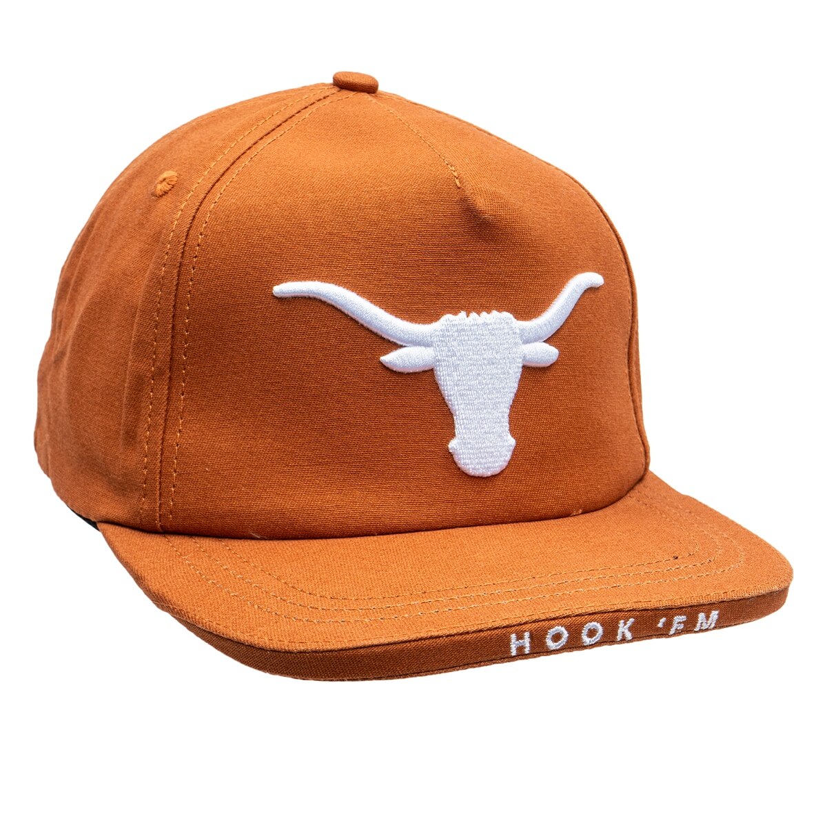 Dyme Lyfe Texas Longhorns Hook'Em Bill Snapback Hat
