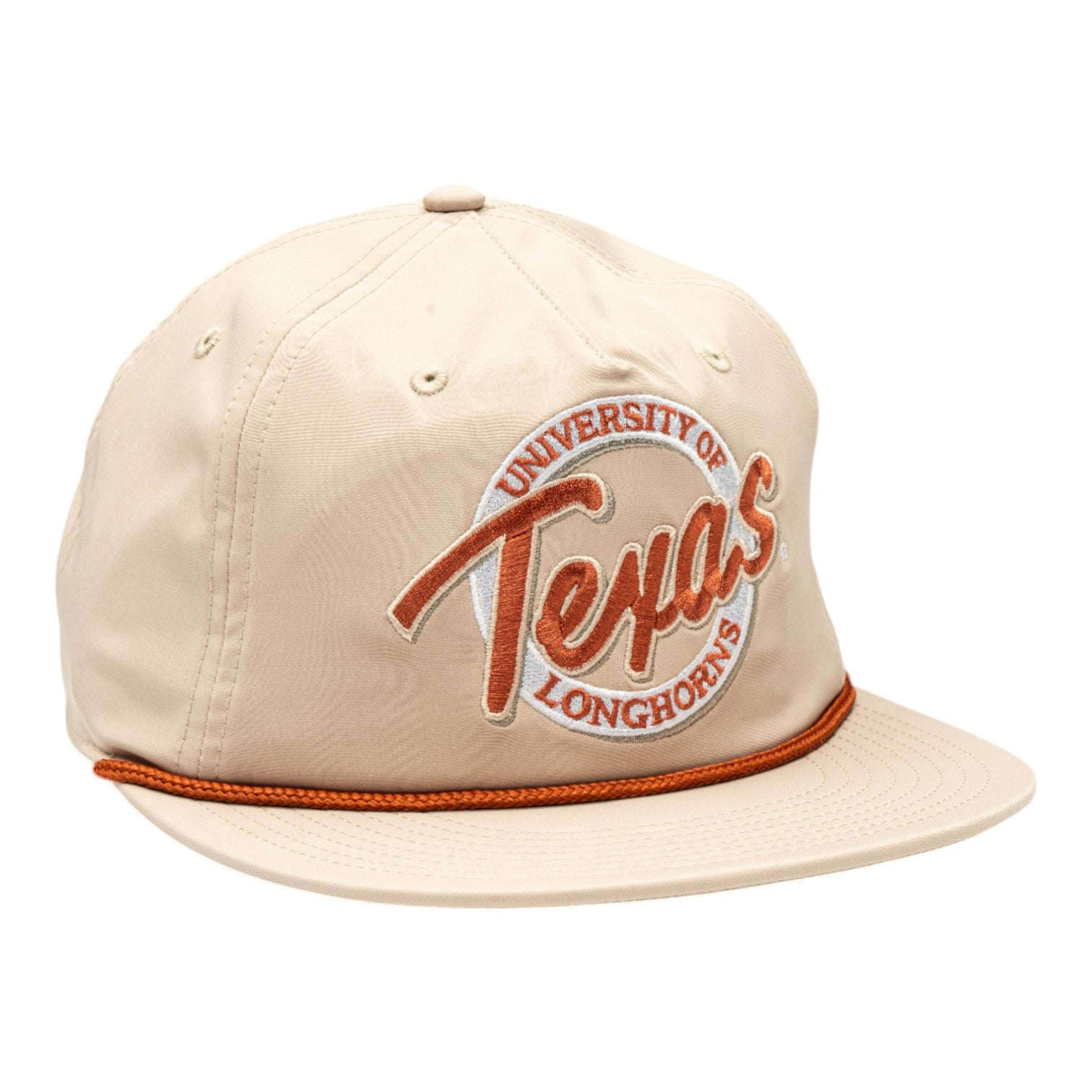 Texas Longhorns Circle Logo Rope Snapback Hat