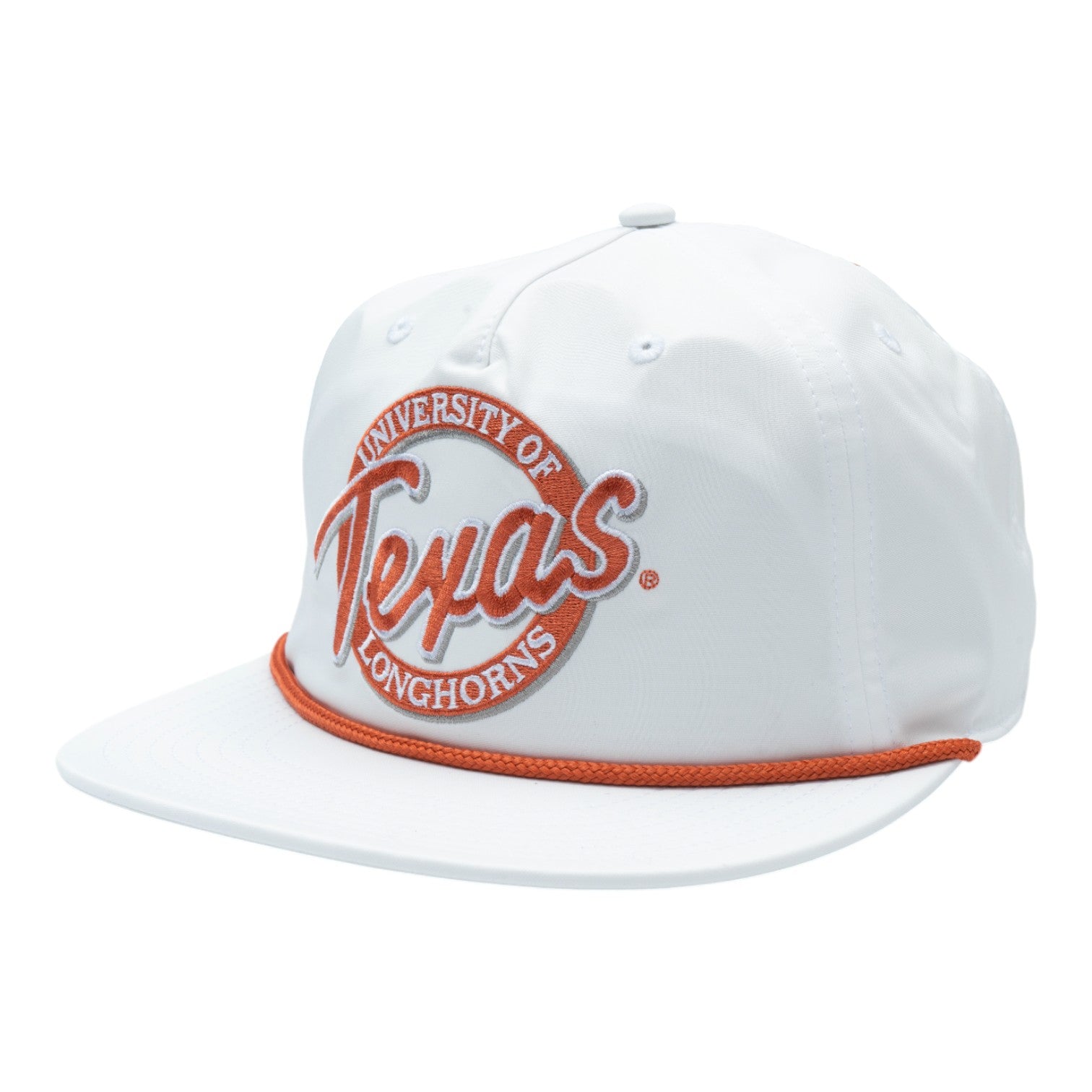 Texas Longhorns Circle Logo Rope Snapback Hat