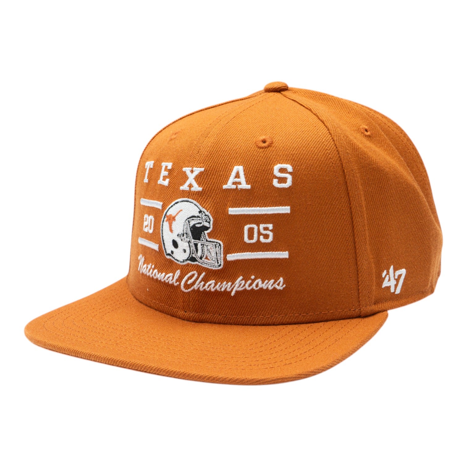 Texas Longhorns '47 2005 National Champs Snapback Hat