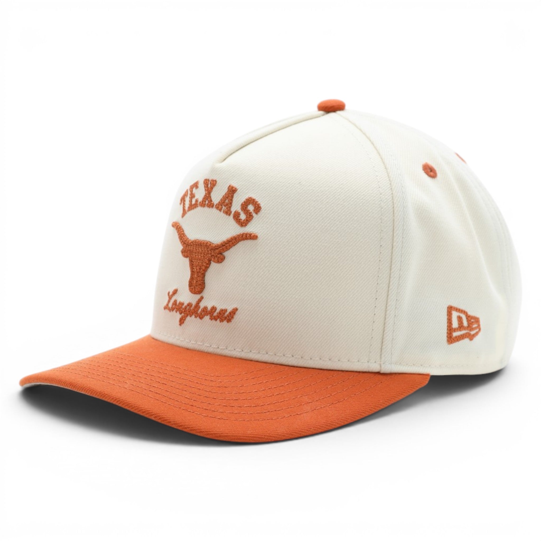 New Era Texas Longhorns 9FIFTY Arched Chain Stitch A Frame Snapback