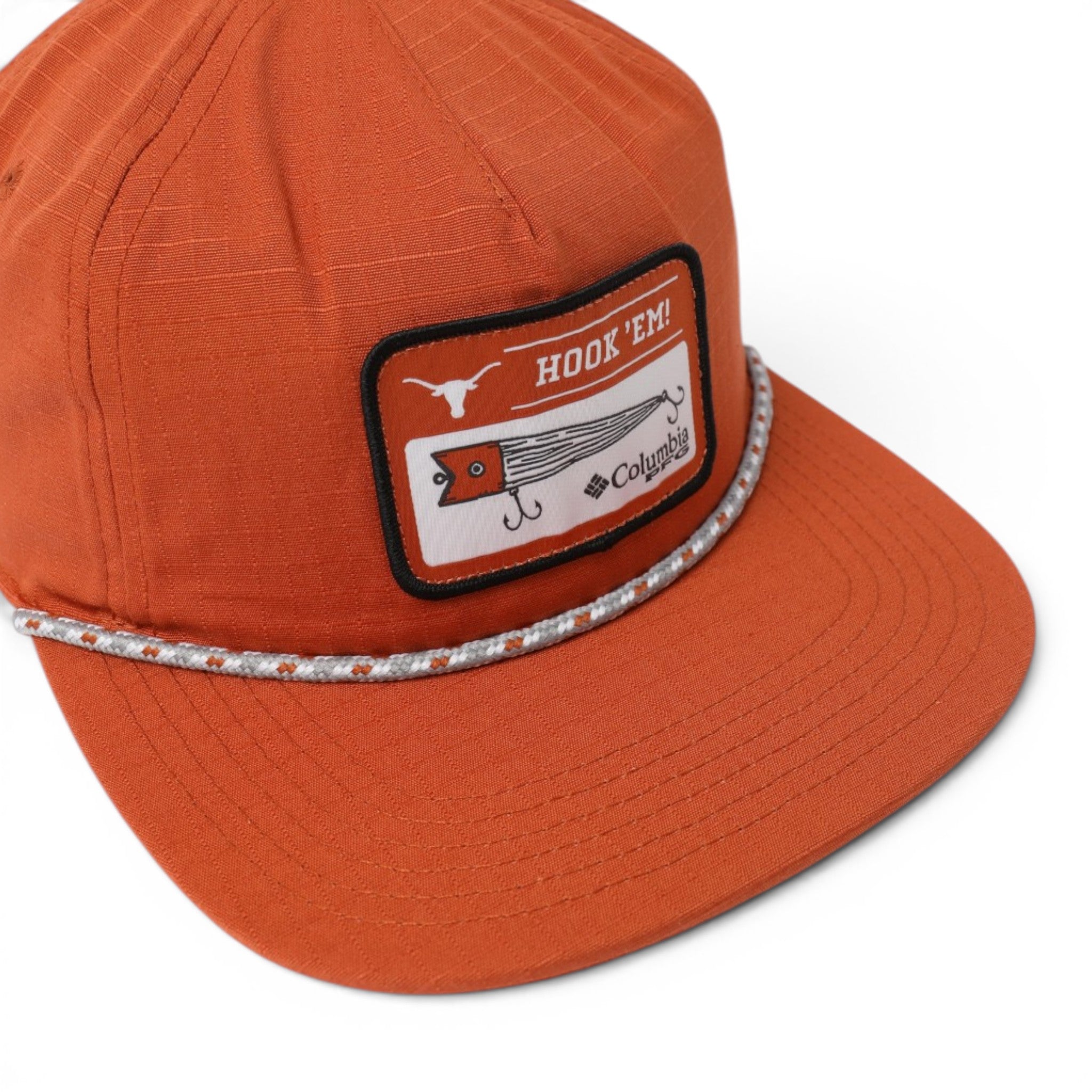 Columbia Texas Longhorns Hook Em' PFG Rope Snapback Hat
