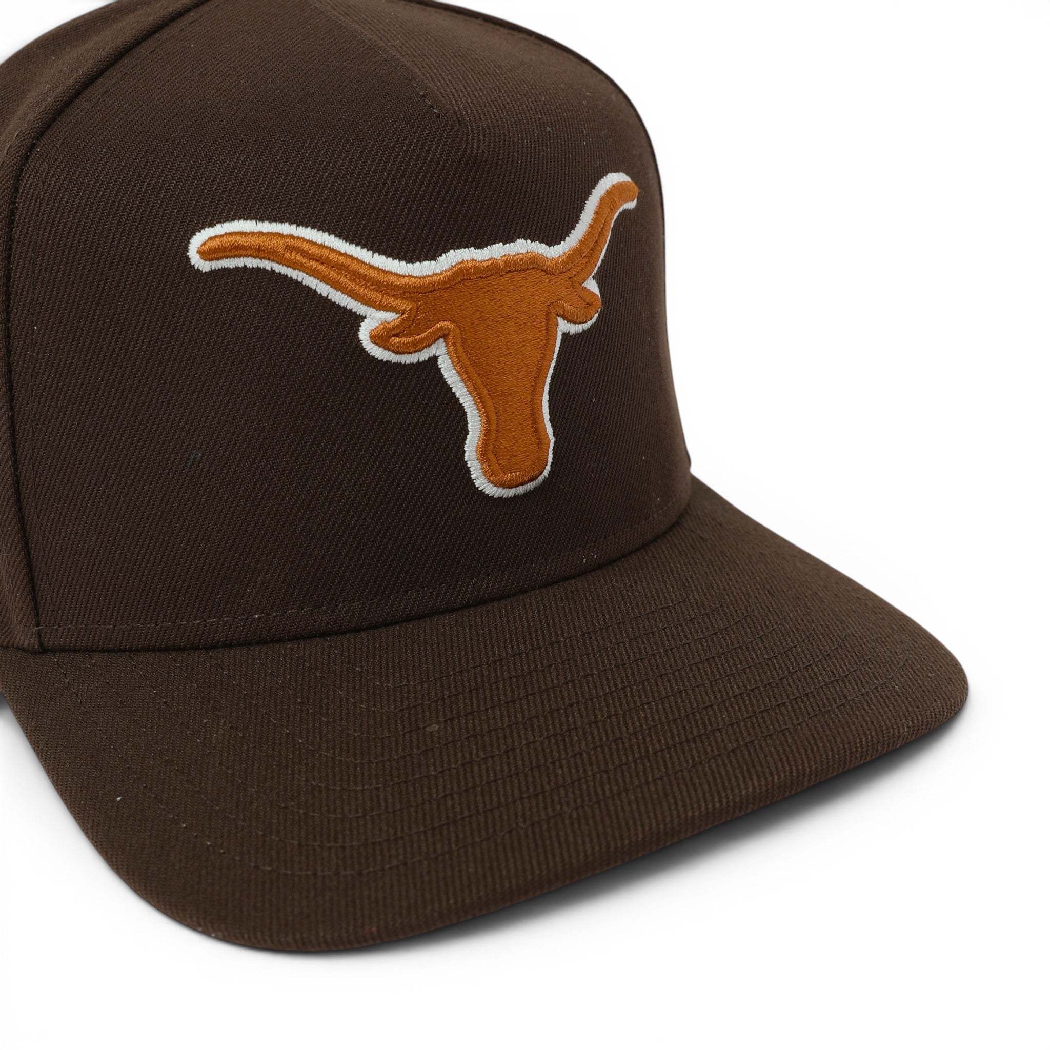 New Era Texas Longhorns 9FIFTY A Frame Steerhead Brown Hat