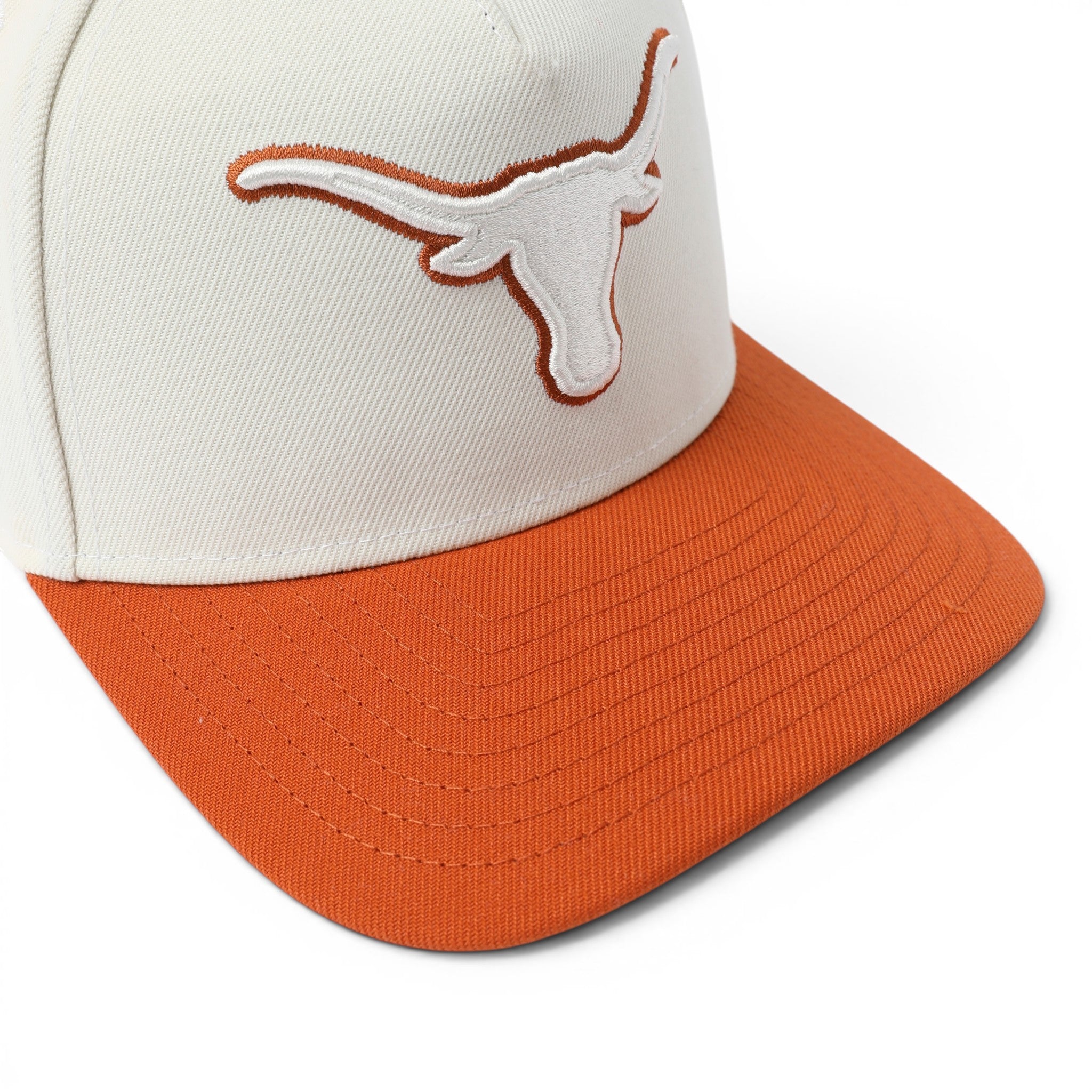 New Era Texas Longhorns 9FIFTY A Frame Chrome Steerhead Hat
