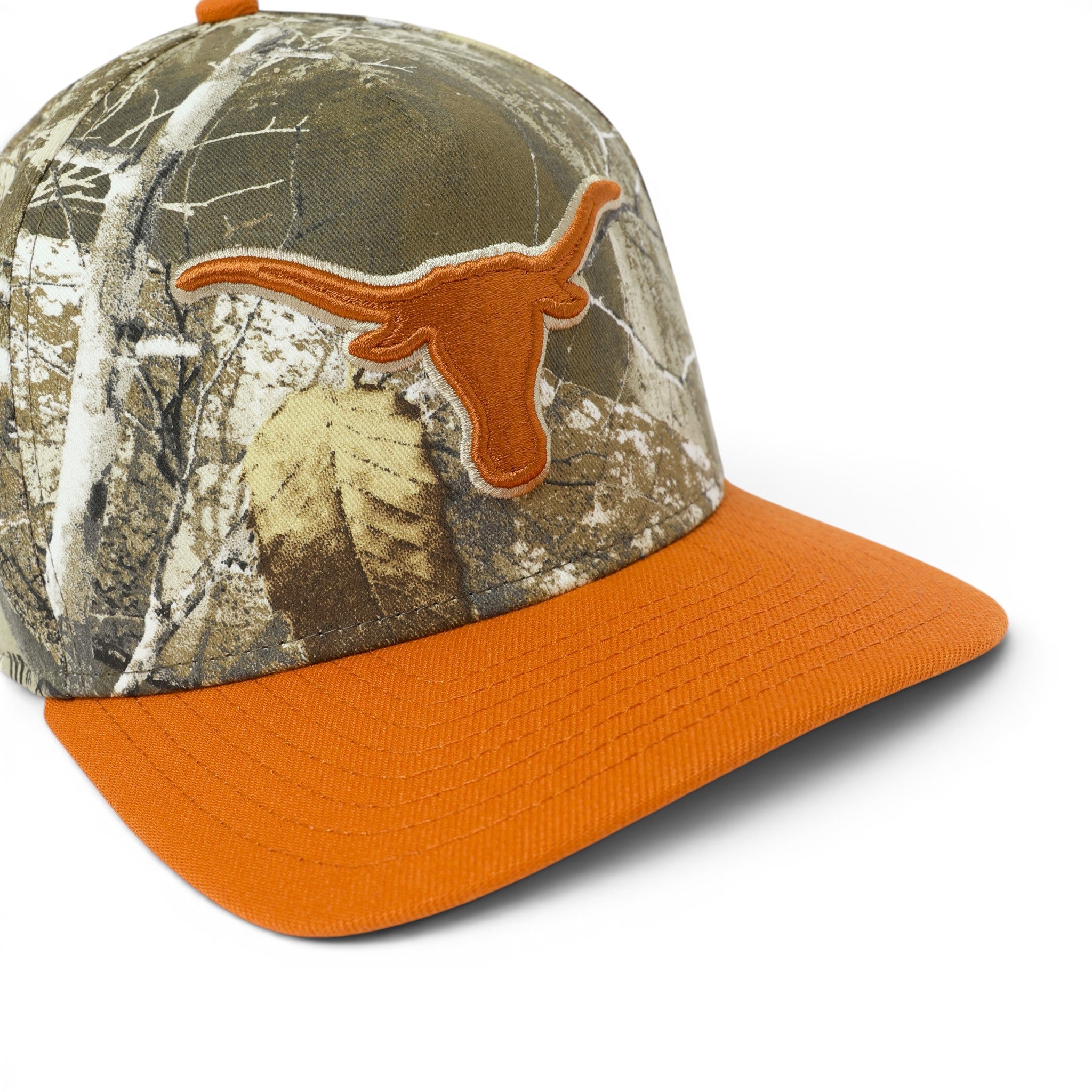 New Era Texas Longhorns 9FIFTY A Frame Real Tree Steerhead Hat