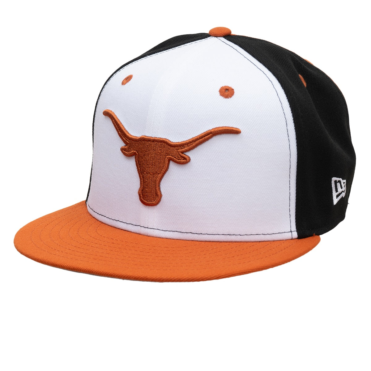 New Era Texas Longhorns 59FIFTY Pinwheel Steerhead UT Fitted Cap ...