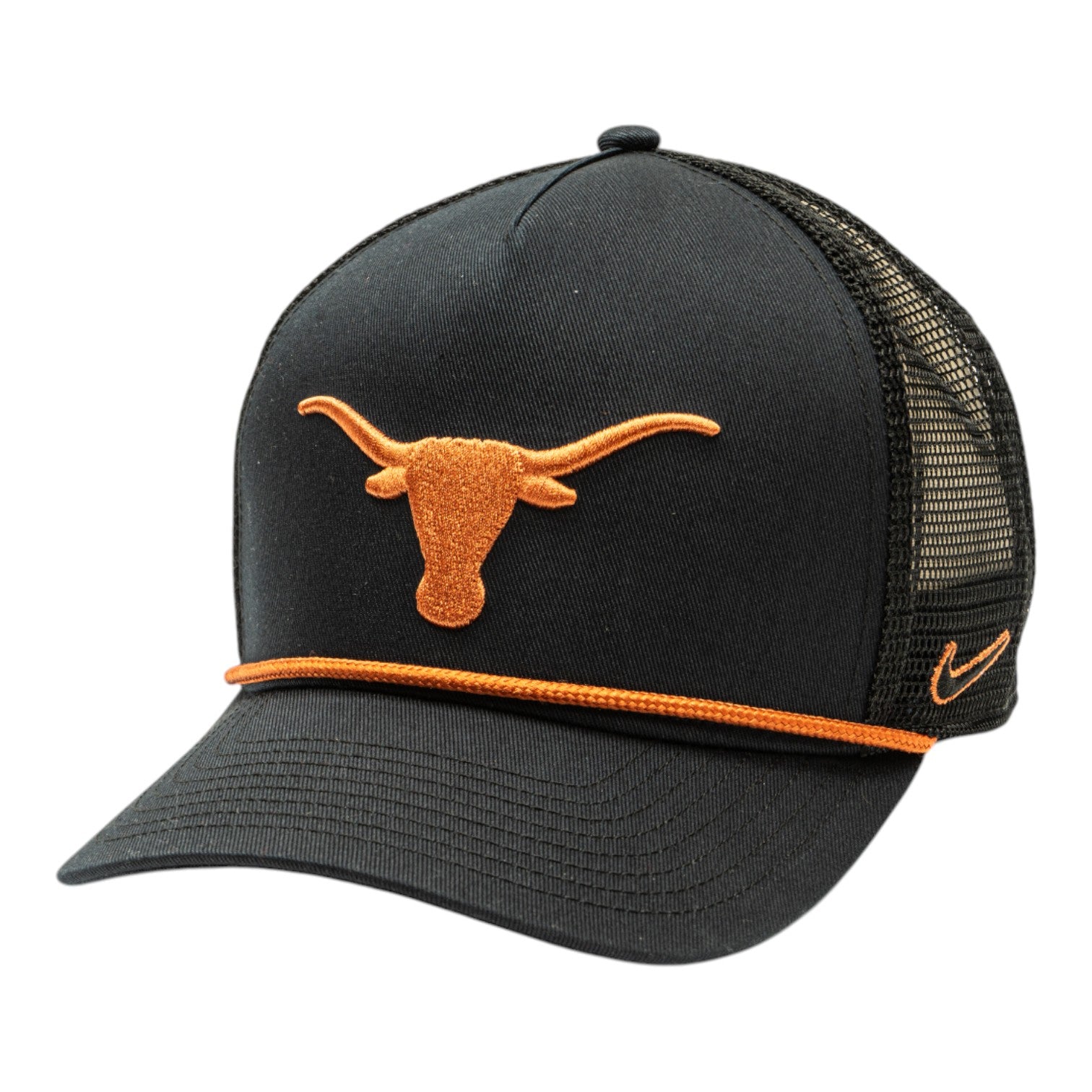 Nike Texas Longhorns Rise Primetime 5-Panel Rope Trucker Hat