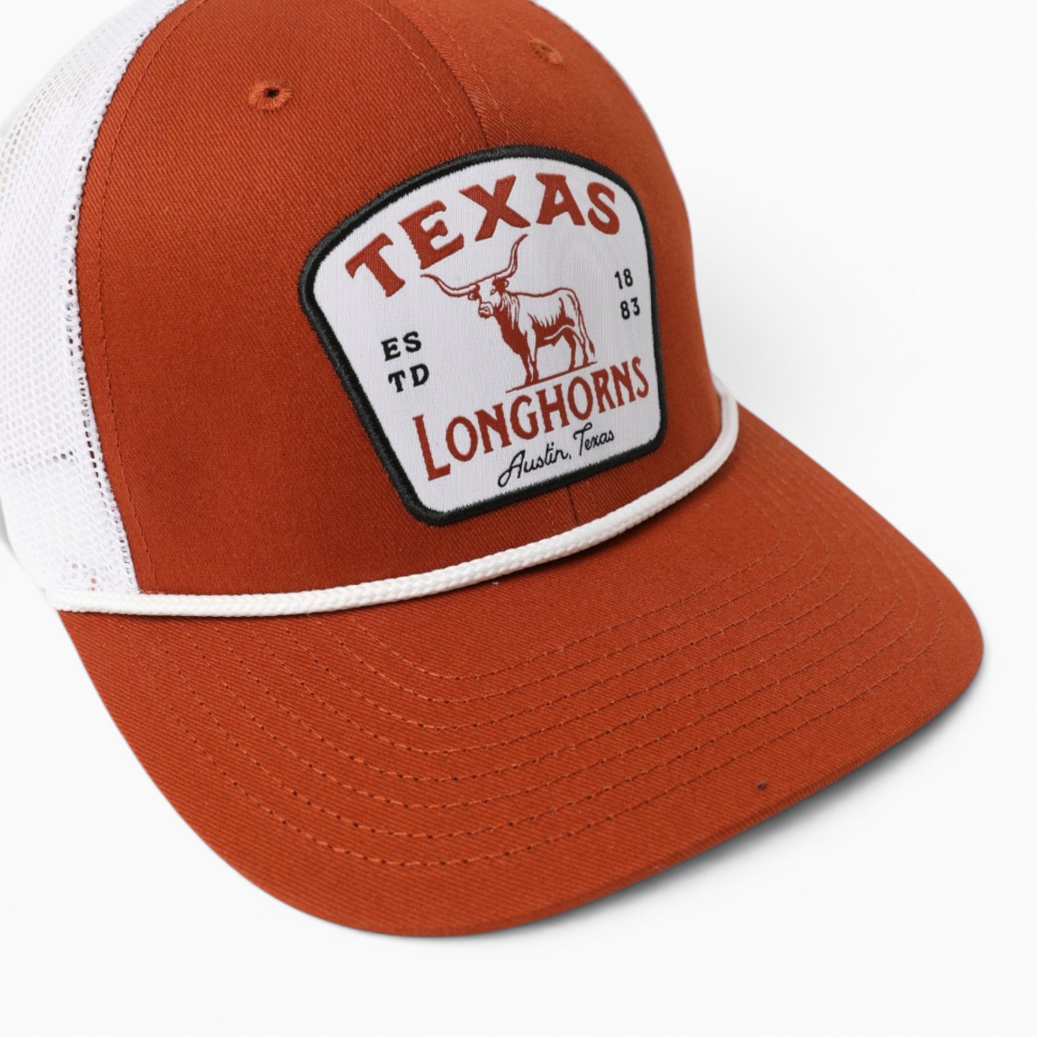 Texas Longhorns Everyday Patch Rope Trucker Hat