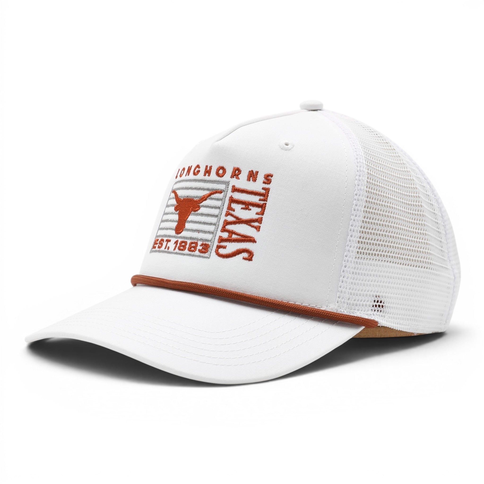 Texas Longhorns Legacy 5 Panel Roadie Trucker Rope Hat