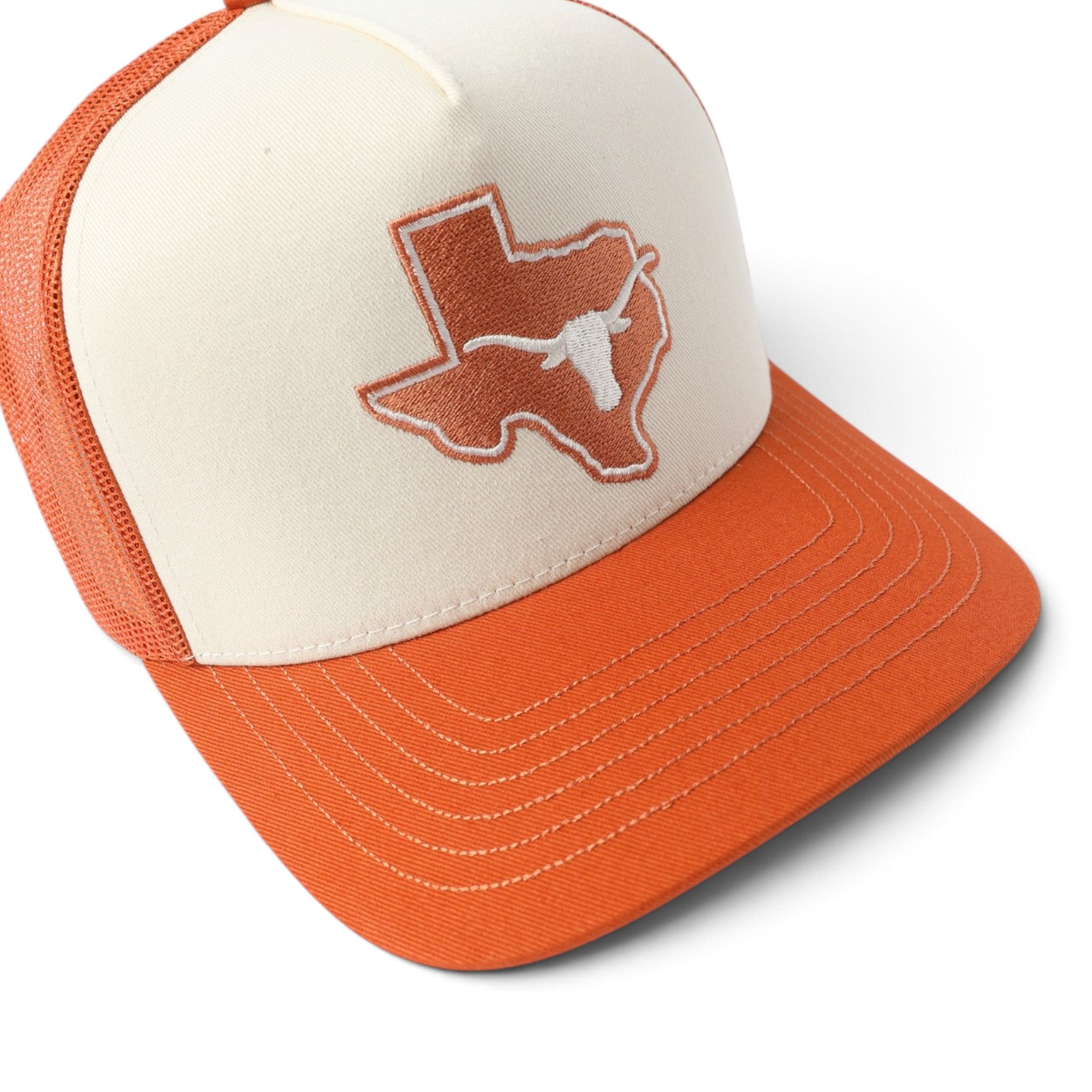 Hooey Texas Longhorns Steerhead 5 Panel Trucker Hat