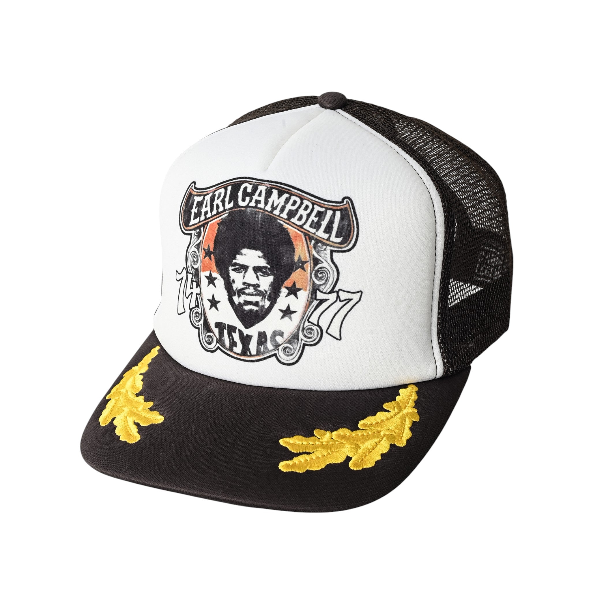 Roots of Fight Texas Longhorns Earl Campbell Legacy Trucker Hat