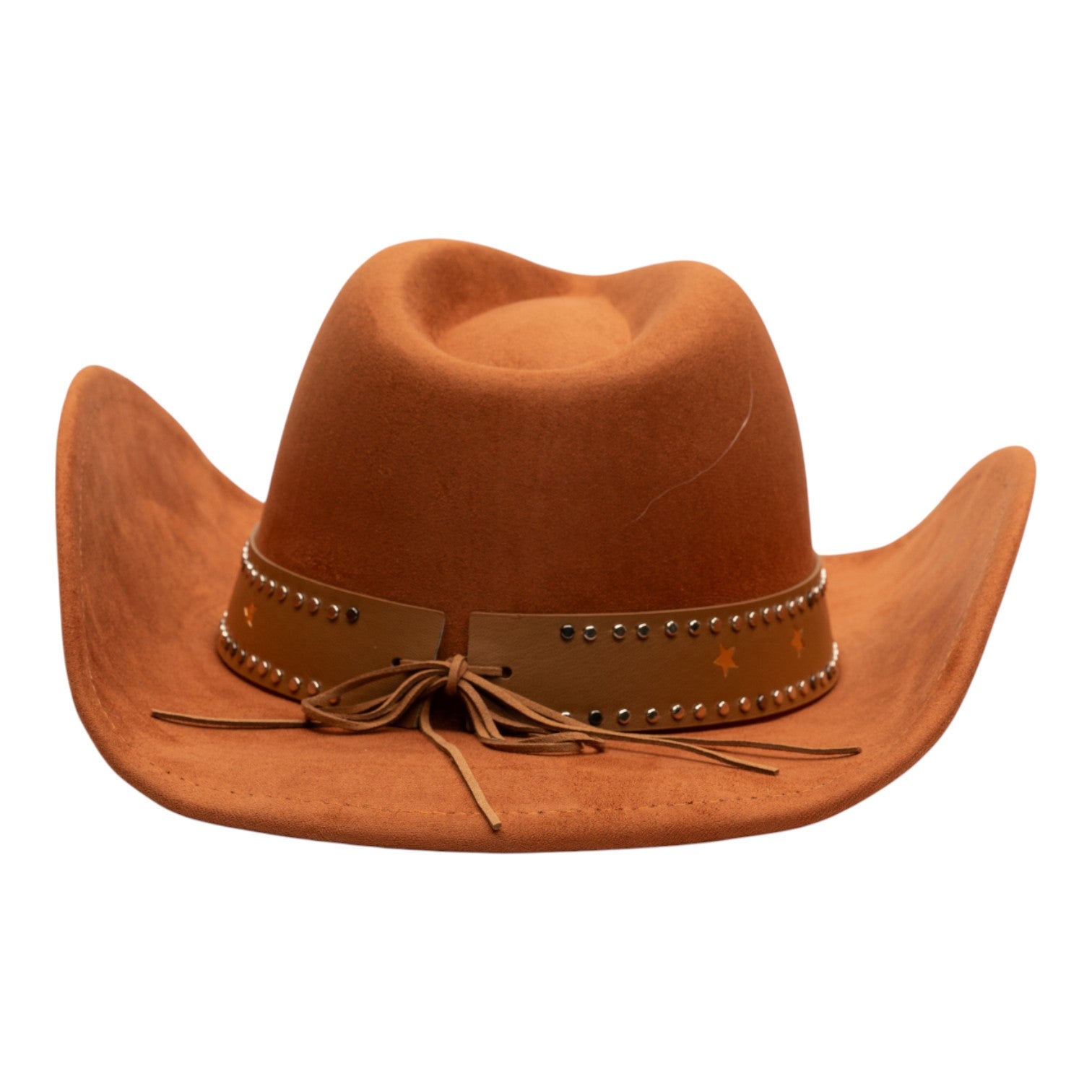 Studded Star Brim Western Cowboy Hat