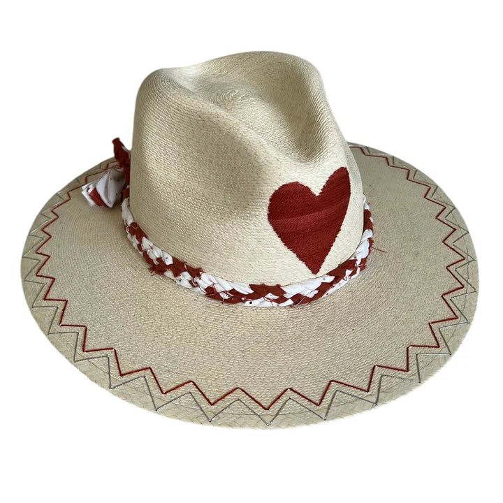 Texas Yee Haw Heart Hat